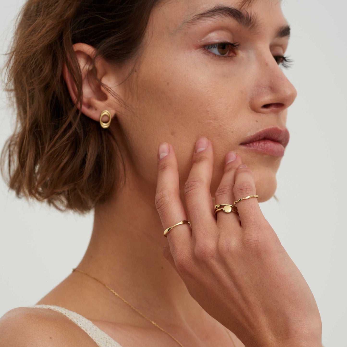 Pierścionek złoty Pearl N°3 - BELLER: Official Online Store & Luxury Jewelry Atelier