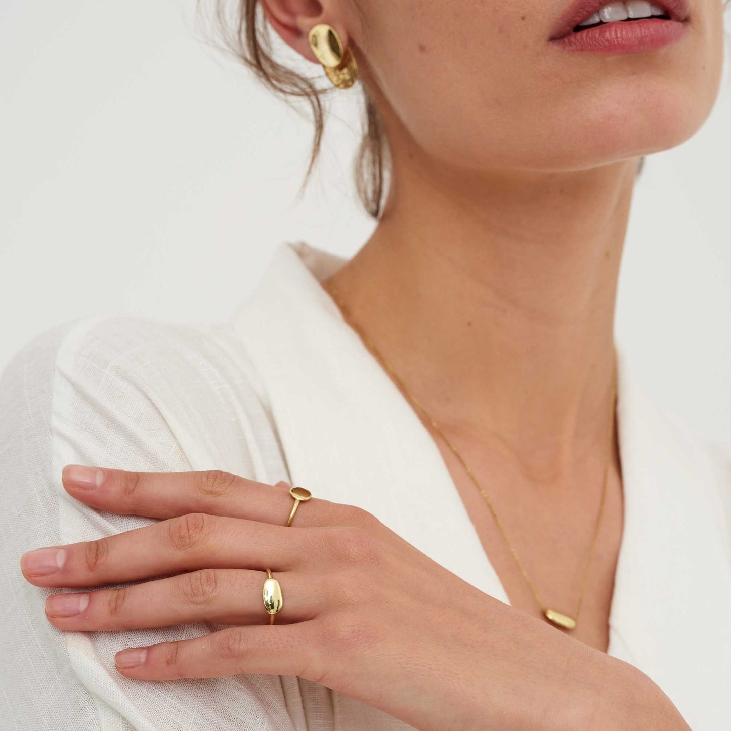 Pierścionek złoty Pearl N°4 - BELLER: Official Online Store & Luxury Jewelry Atelier