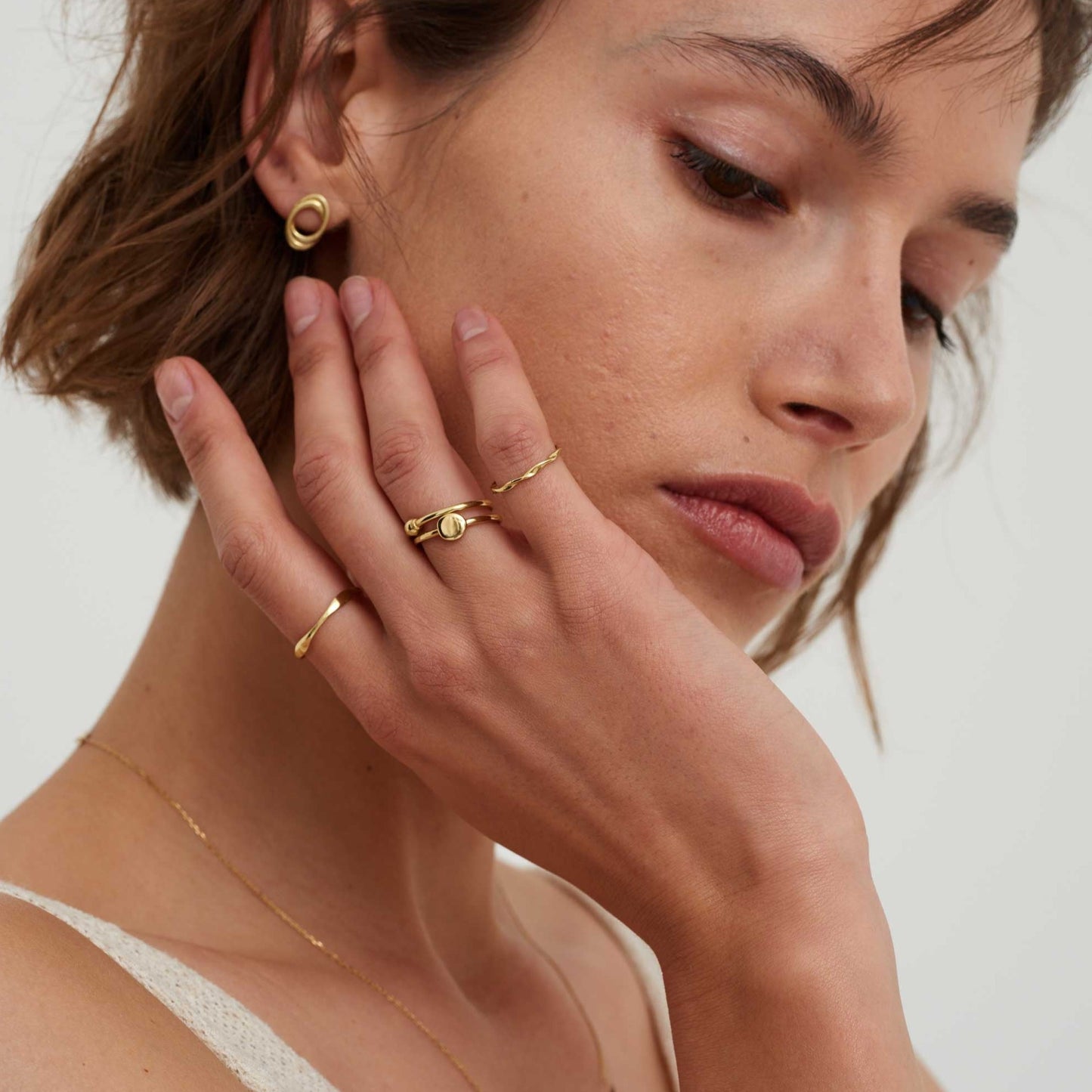 Pierścionek złoty Pearl N°5 - BELLER: Official Online Store & Luxury Jewelry Atelier