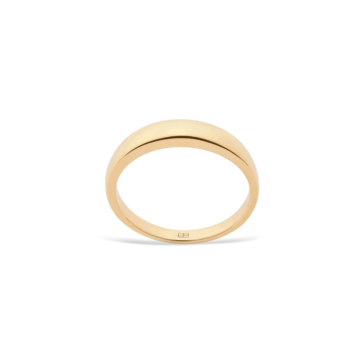 Pierścionek złoty Round N°9 - BELLER: Official Online Store & Luxury Jewelry Atelier