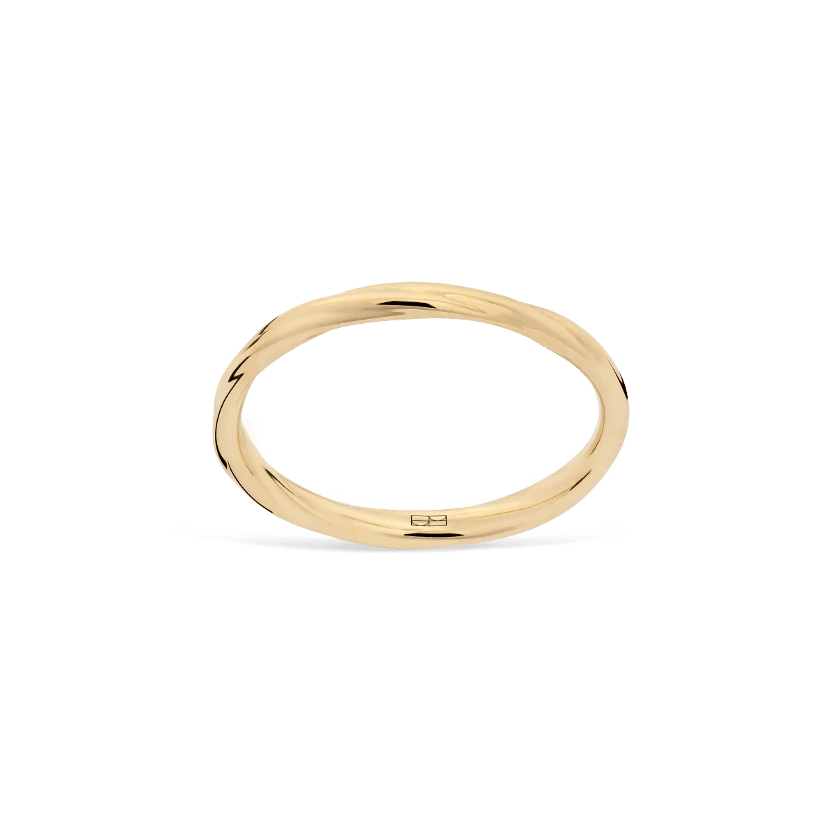 Pierścionek złoty Twirl N°1 - BELLER: Official Online Store & Luxury Jewelry Atelier