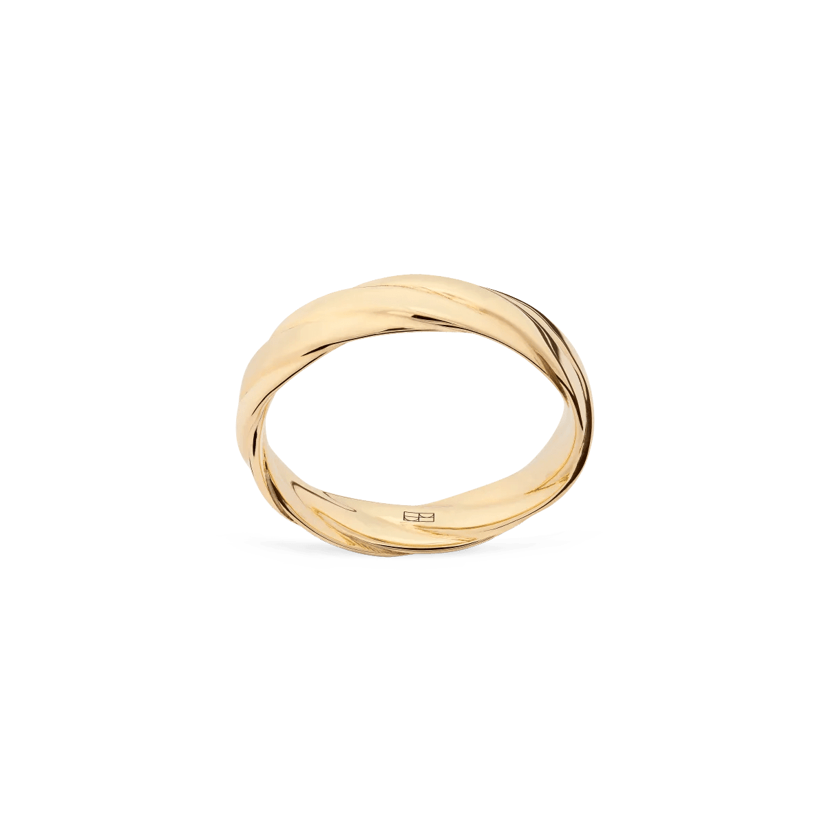 Pierścionek złoty Twirl N°3 - BELLER: Official Online Store & Luxury Jewelry Atelier