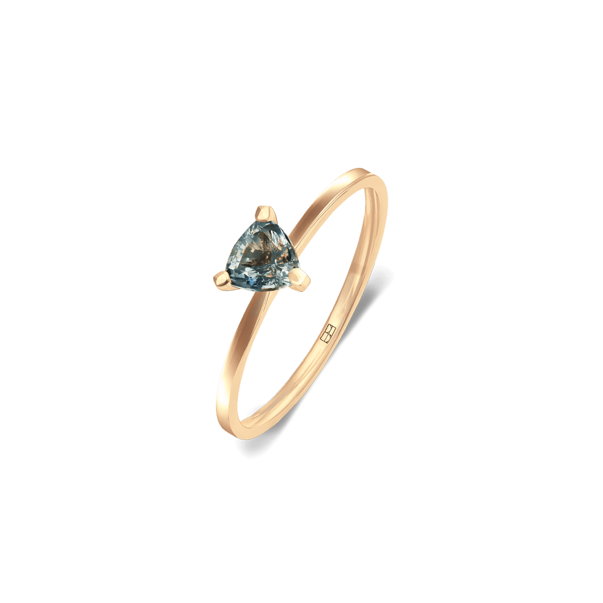 Pierścionek złoty z szafirem Your Way N°3 - BELLER: Official Online Store & Luxury Jewelry Atelier