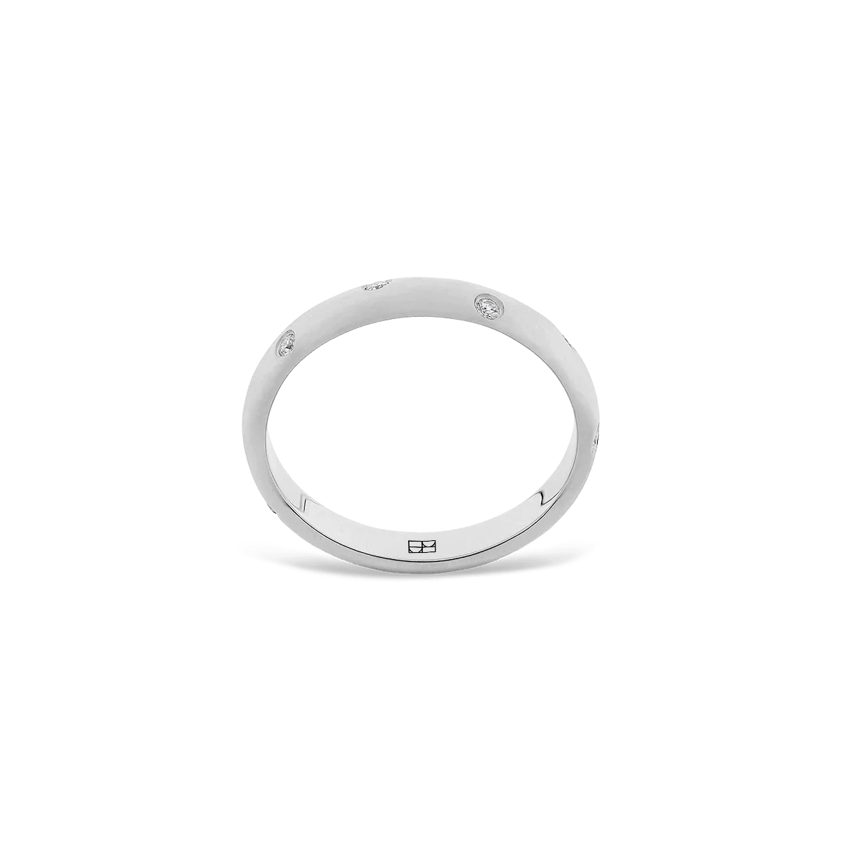 Obrączka złota z brylantami D - E VVS1 Soulmate N°11 - BELLER: Official Online Store & Luxury Jewelry Atelier