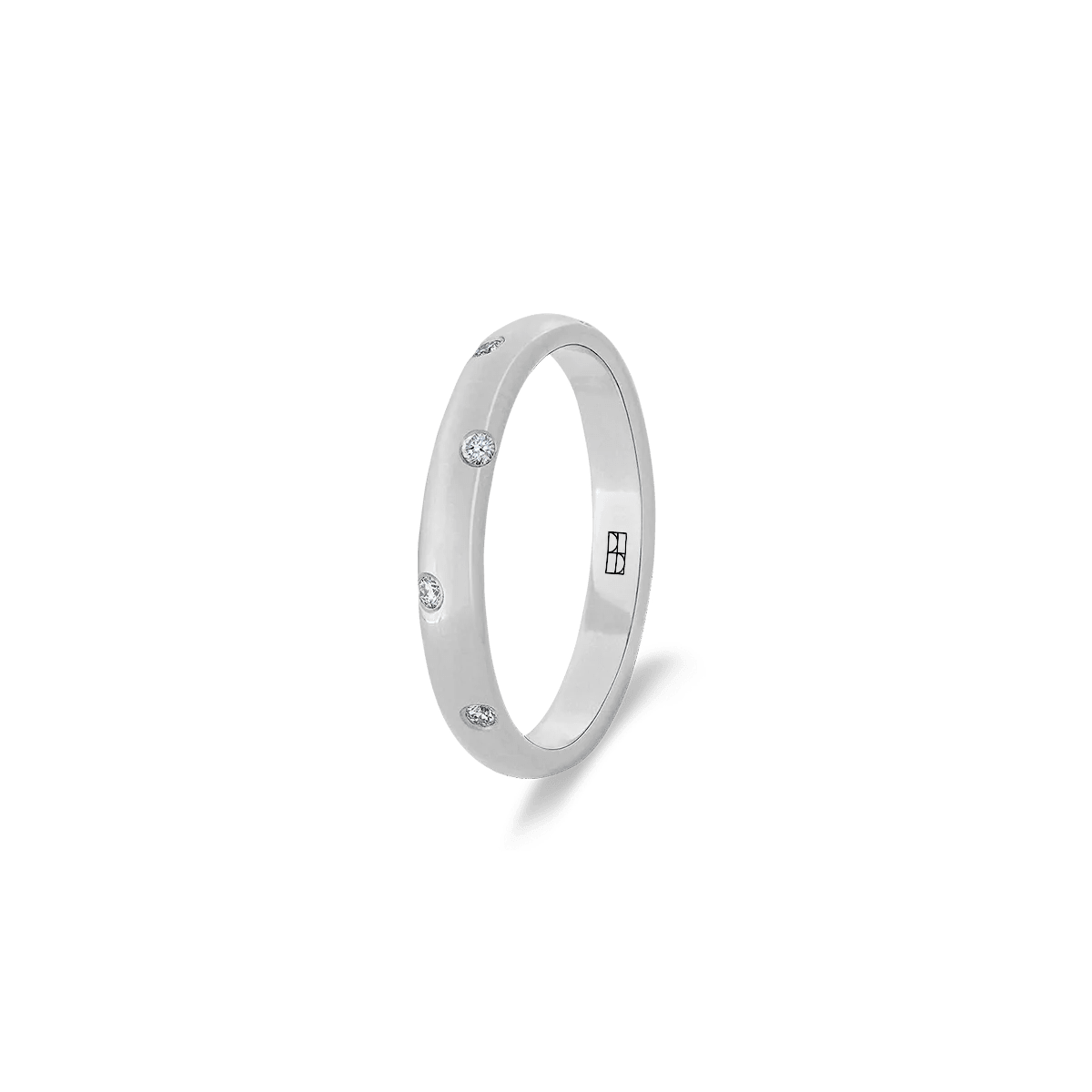 Obrączka złota z brylantami D - E VVS1 Soulmate N°11 - BELLER: Official Online Store & Luxury Jewelry Atelier