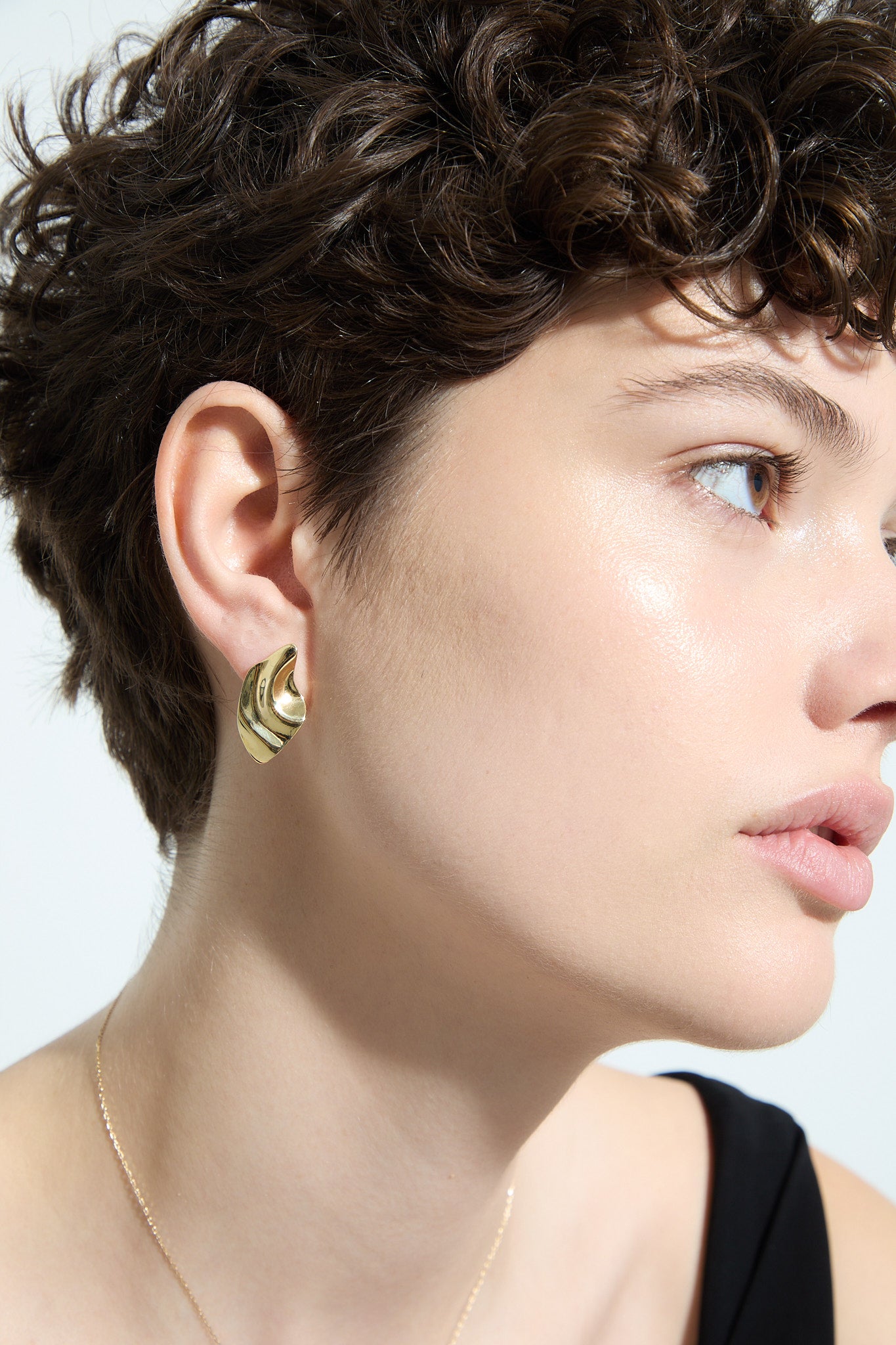 Kolczyki złote Liquid N°3 - BELLER: Official Online Store & Luxury Jewelry Atelier