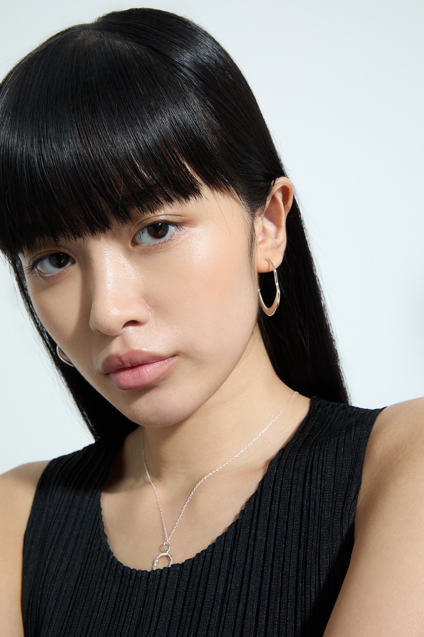 Kolczyki srebrne Liquid N°9 - BELLER: Official Online Store & Luxury Jewelry Atelier