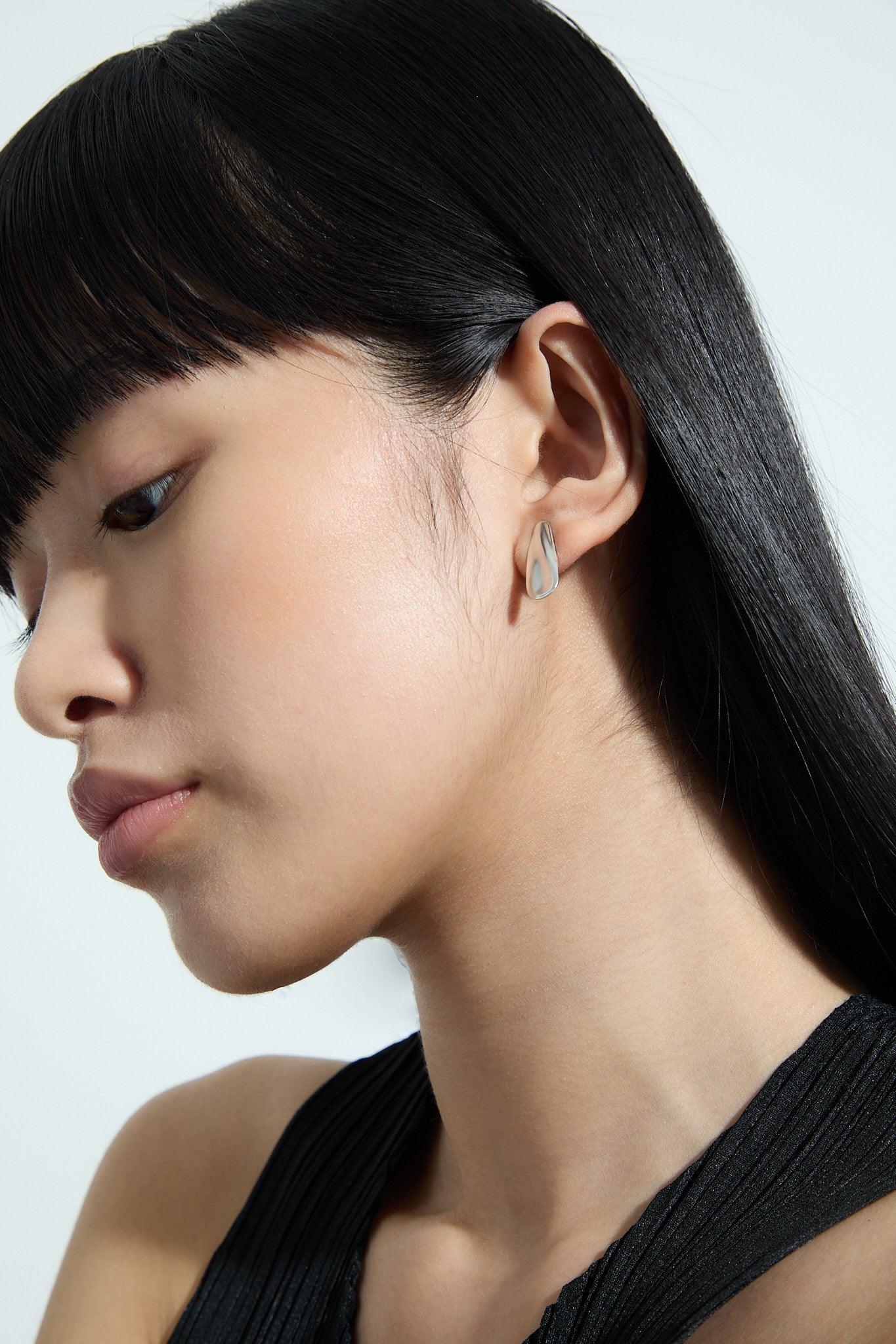 Kolczyki srebrne Liquid N°2 - BELLER: Official Online Store & Luxury Jewelry Atelier