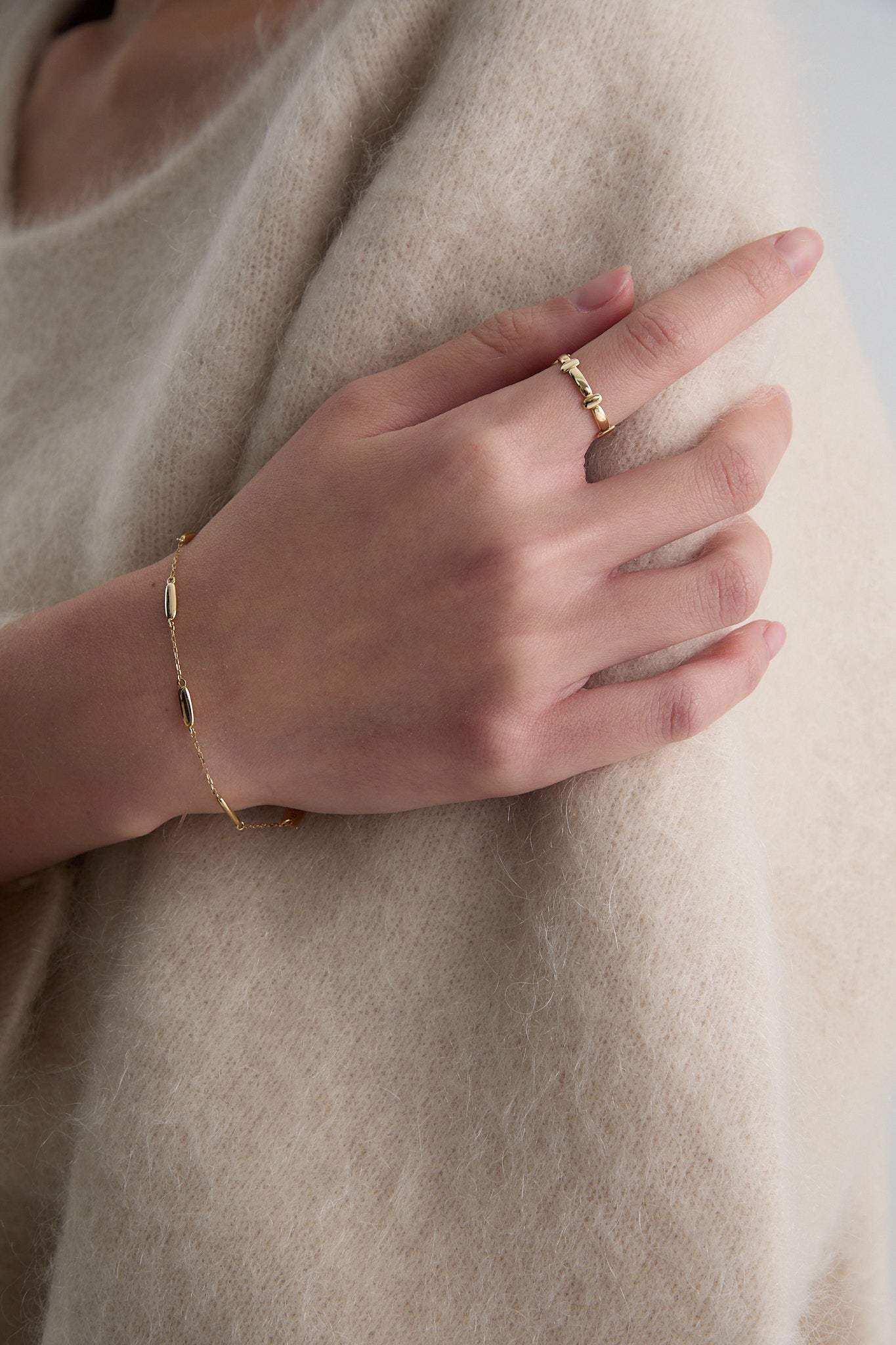 Pierścionek złoty Cube N°6 - BELLER: Official Online Store & Luxury Jewelry Atelier
