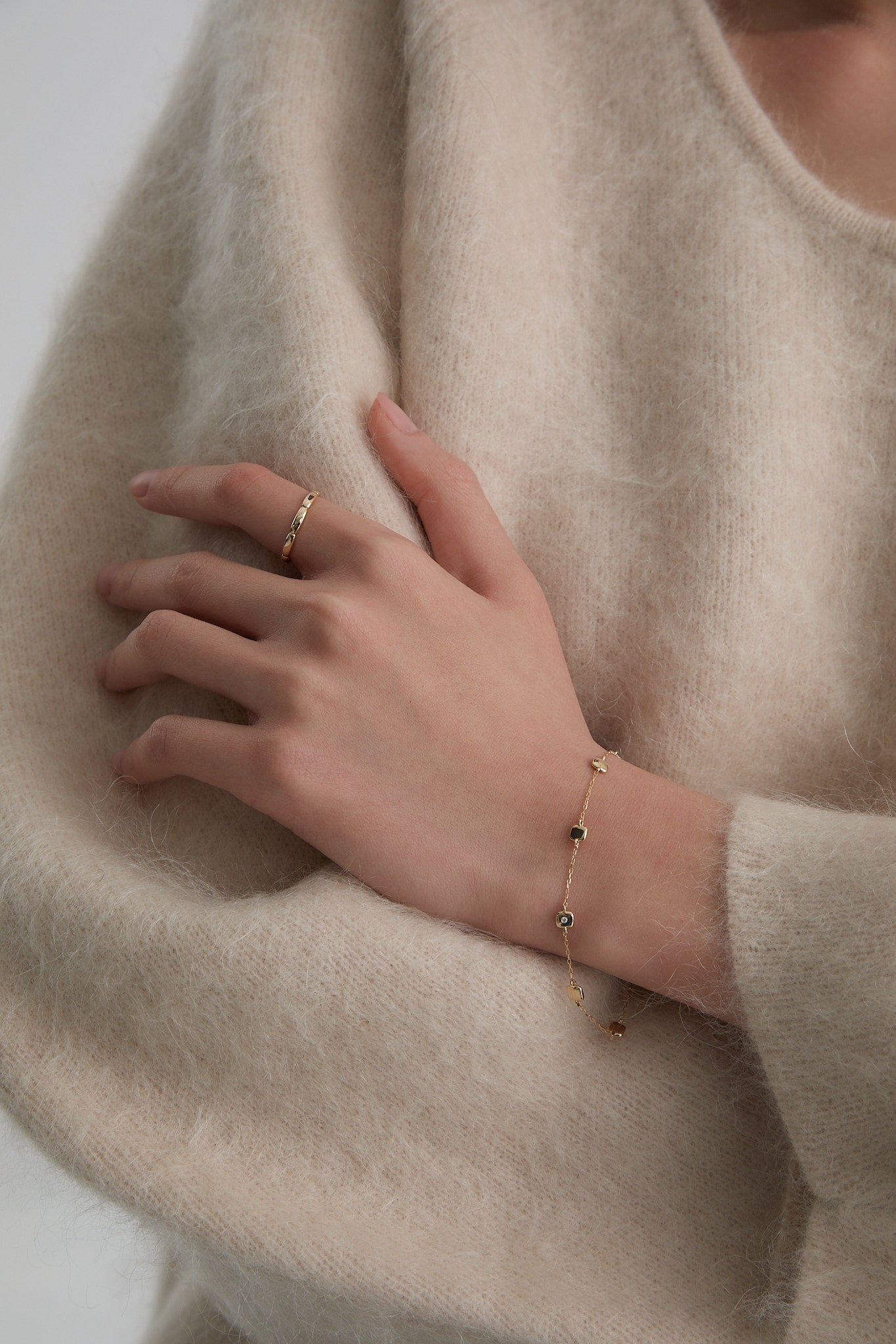 Bransoletka złota Cube N°6 - BELLER: Official Online Store & Luxury Jewelry Atelier