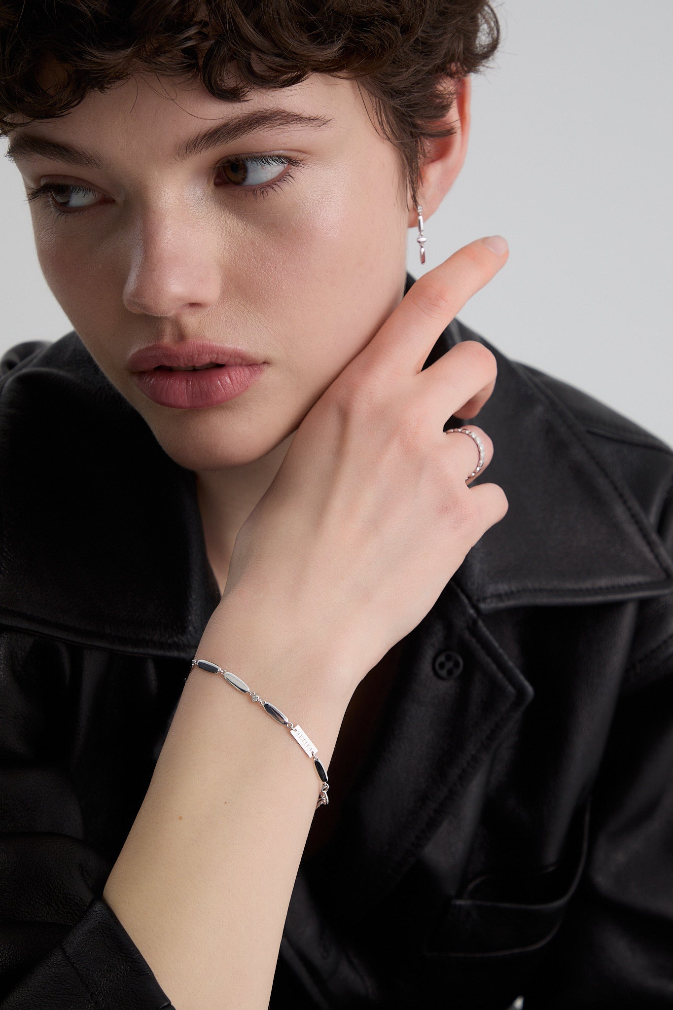 Bransoletka srebrna Cube N°3 - BELLER: Official Online Store & Luxury Jewelry Atelier