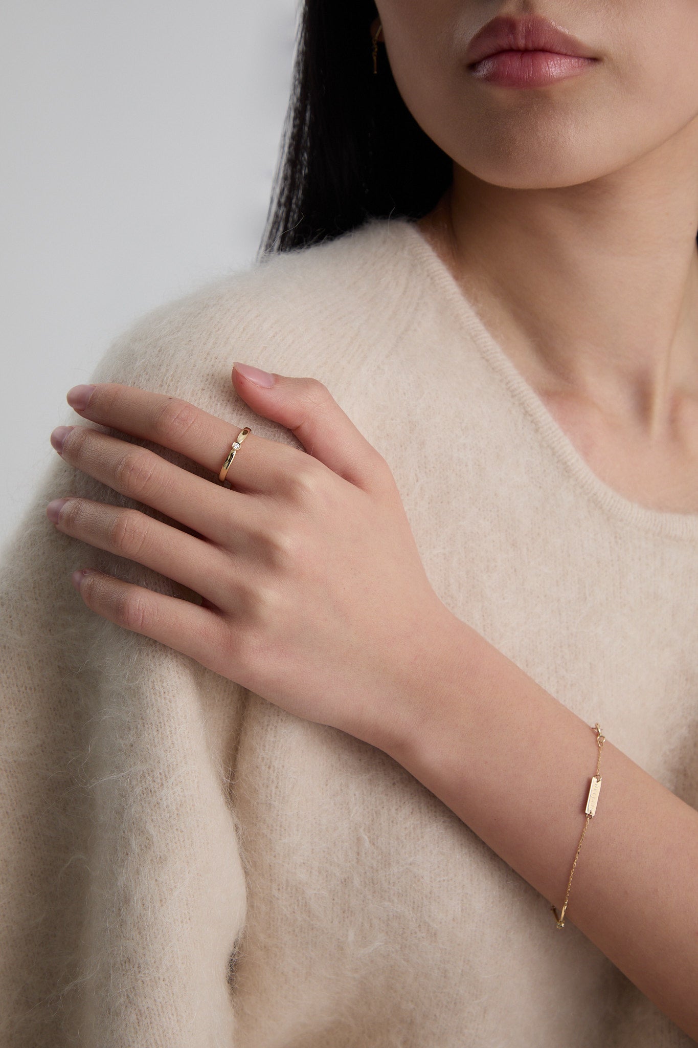 Pierścionek złoty Cube N°5 - BELLER: Official Online Store & Luxury Jewelry Atelier