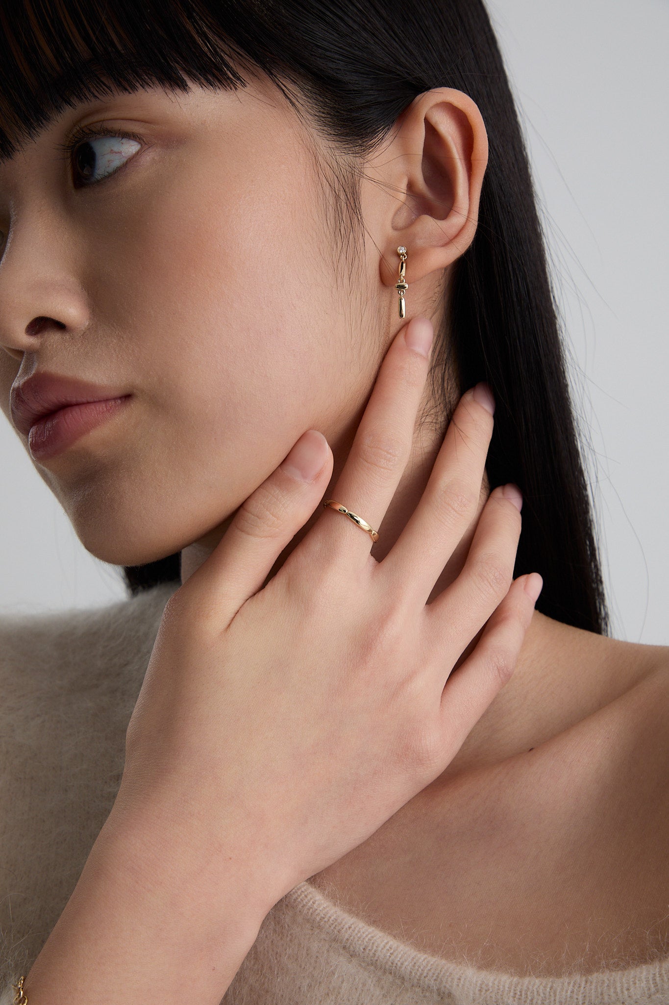 Pierścionek złoty Cube N°1 - BELLER: Official Online Store & Luxury Jewelry Atelier