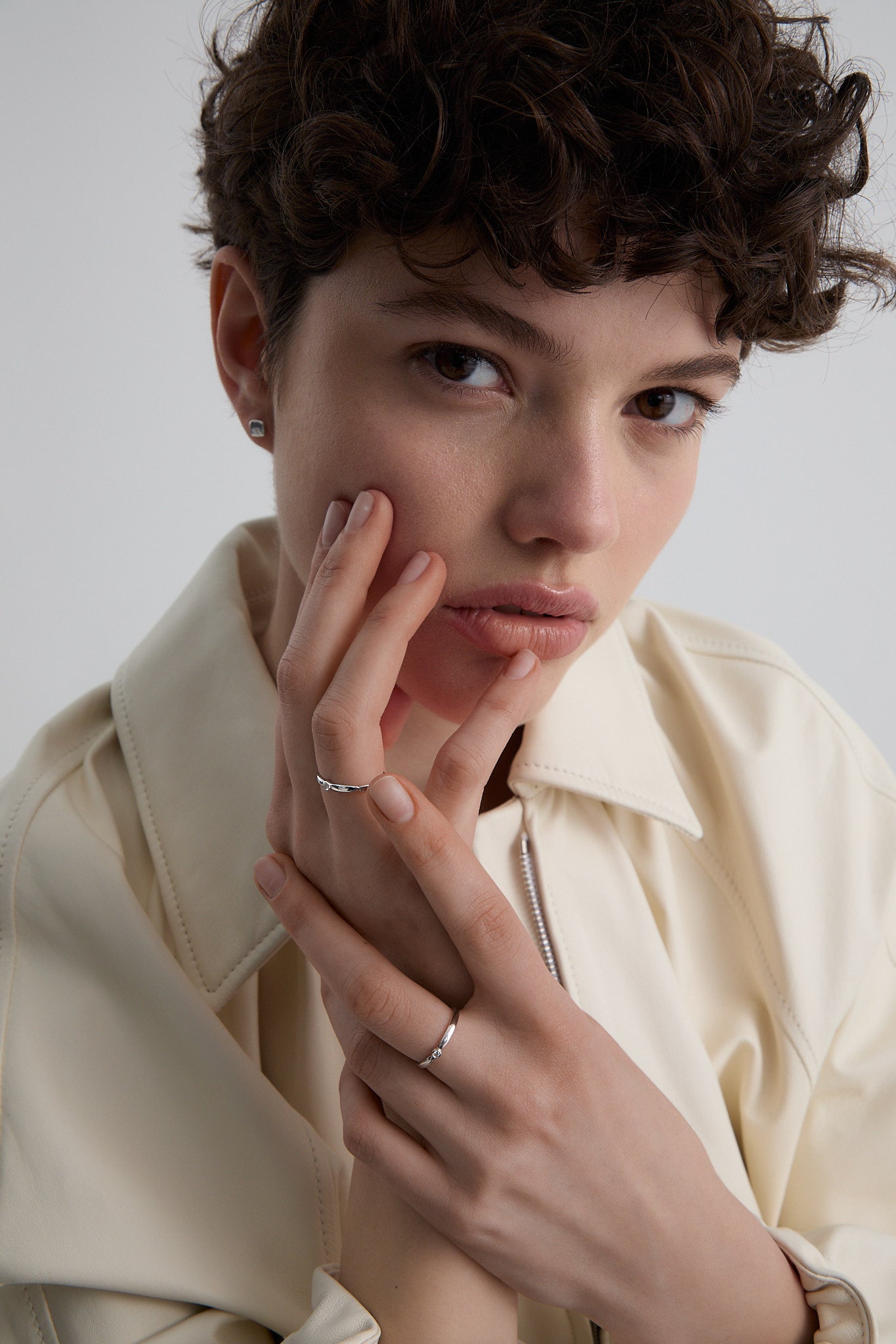Pierścionek srebrny Cube N°5 - BELLER: Official Online Store & Luxury Jewelry Atelier