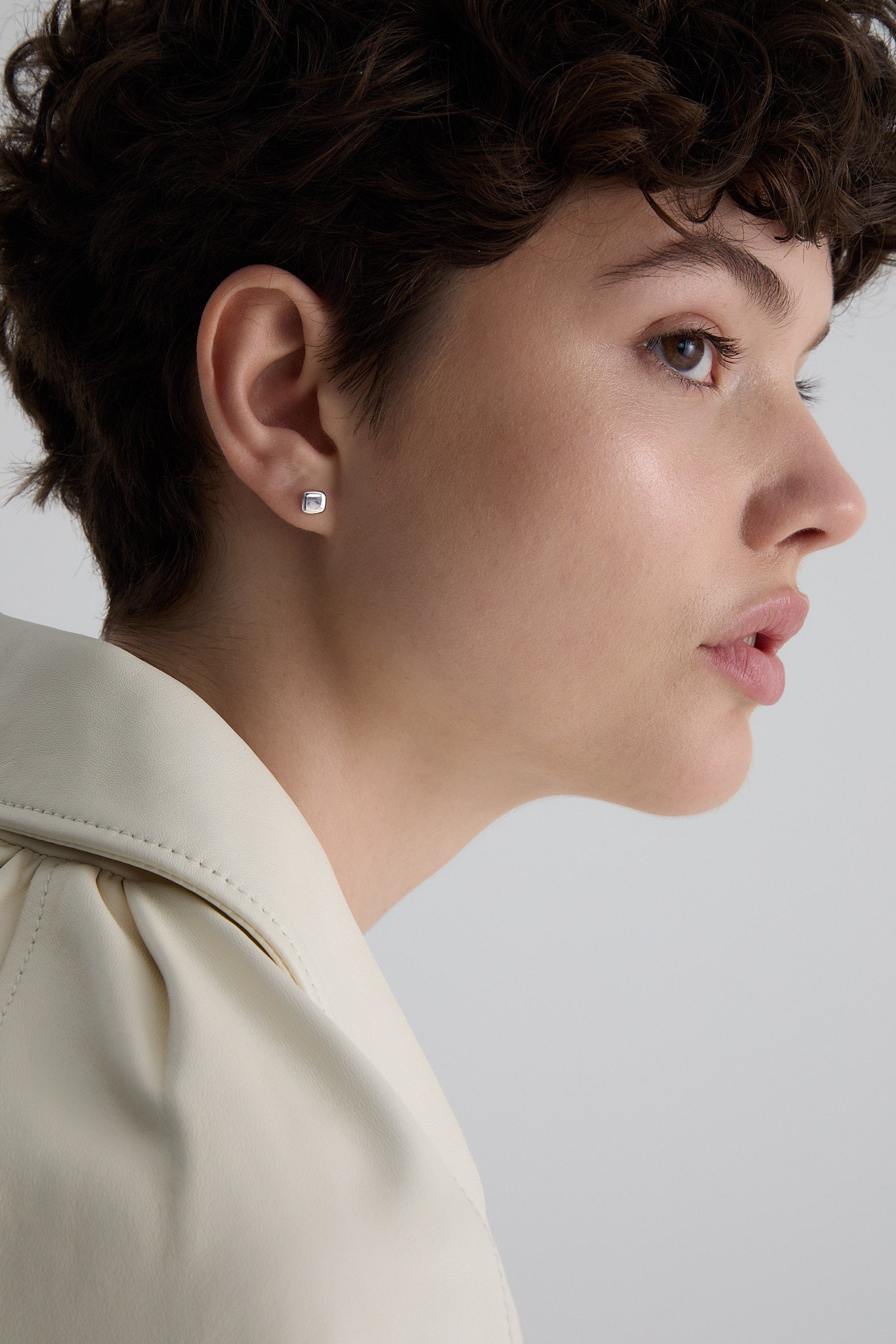 Kolczyki srebrne Cube N°2 - BELLER: Official Online Store & Luxury Jewelry Atelier