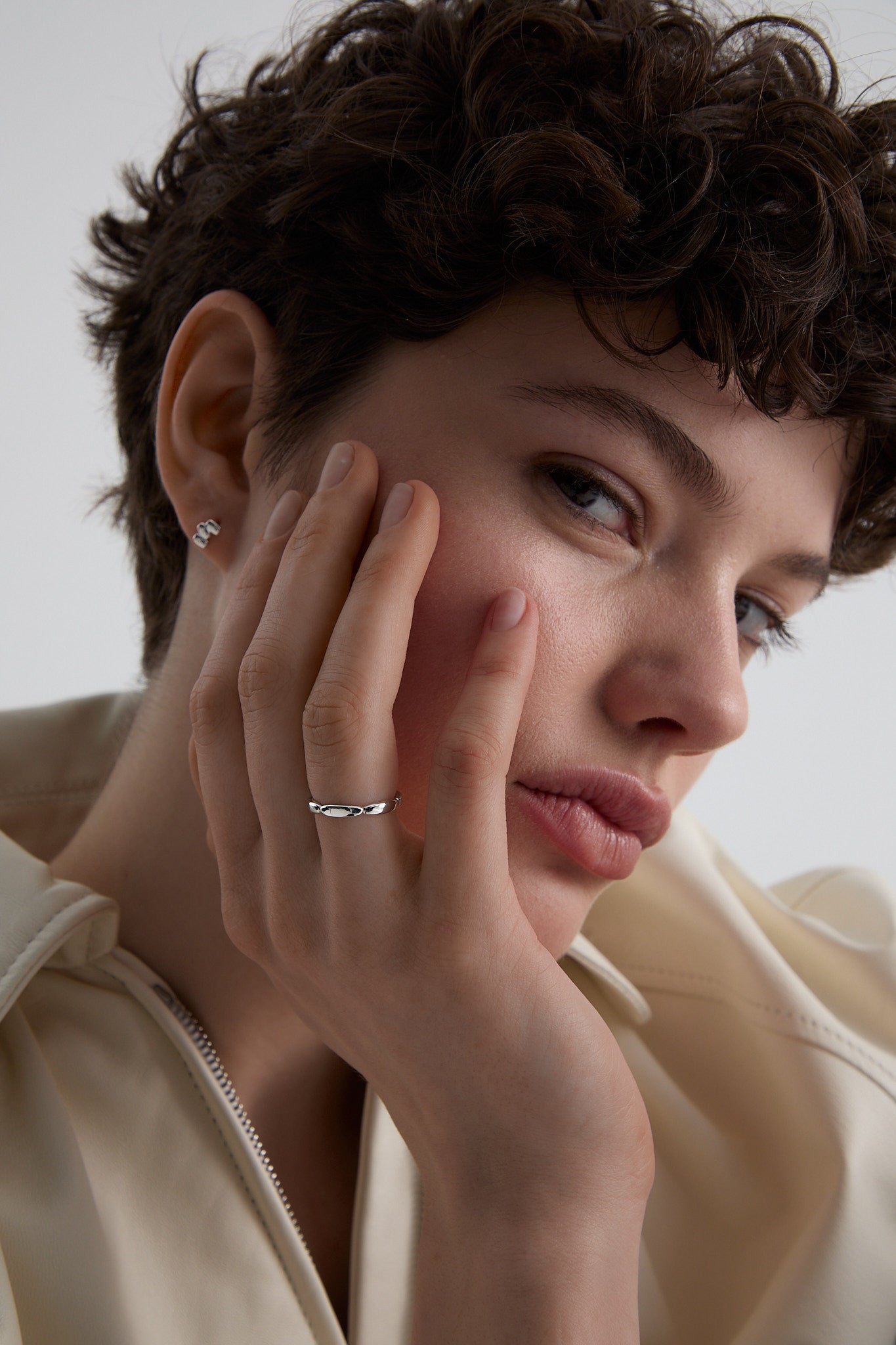 Pierścionek srebrny Cube N°2 - BELLER: Official Online Store & Luxury Jewelry Atelier