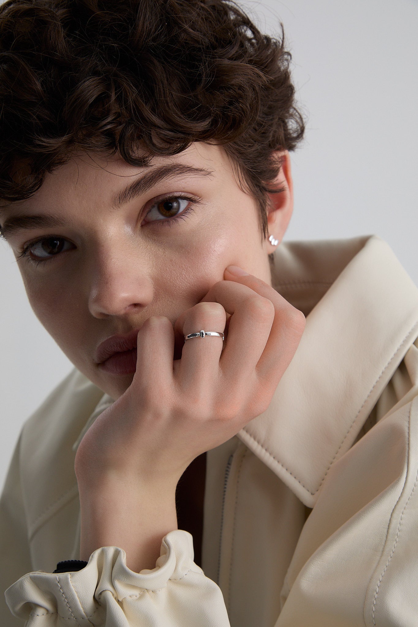 Pierścionek srebrny Cube N°7 - BELLER: Official Online Store & Luxury Jewelry Atelier
