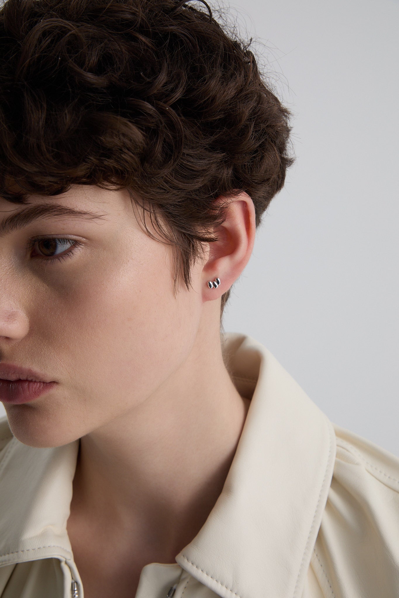 Kolczyki srebrne Cube N°3 - BELLER: Official Online Store & Luxury Jewelry Atelier