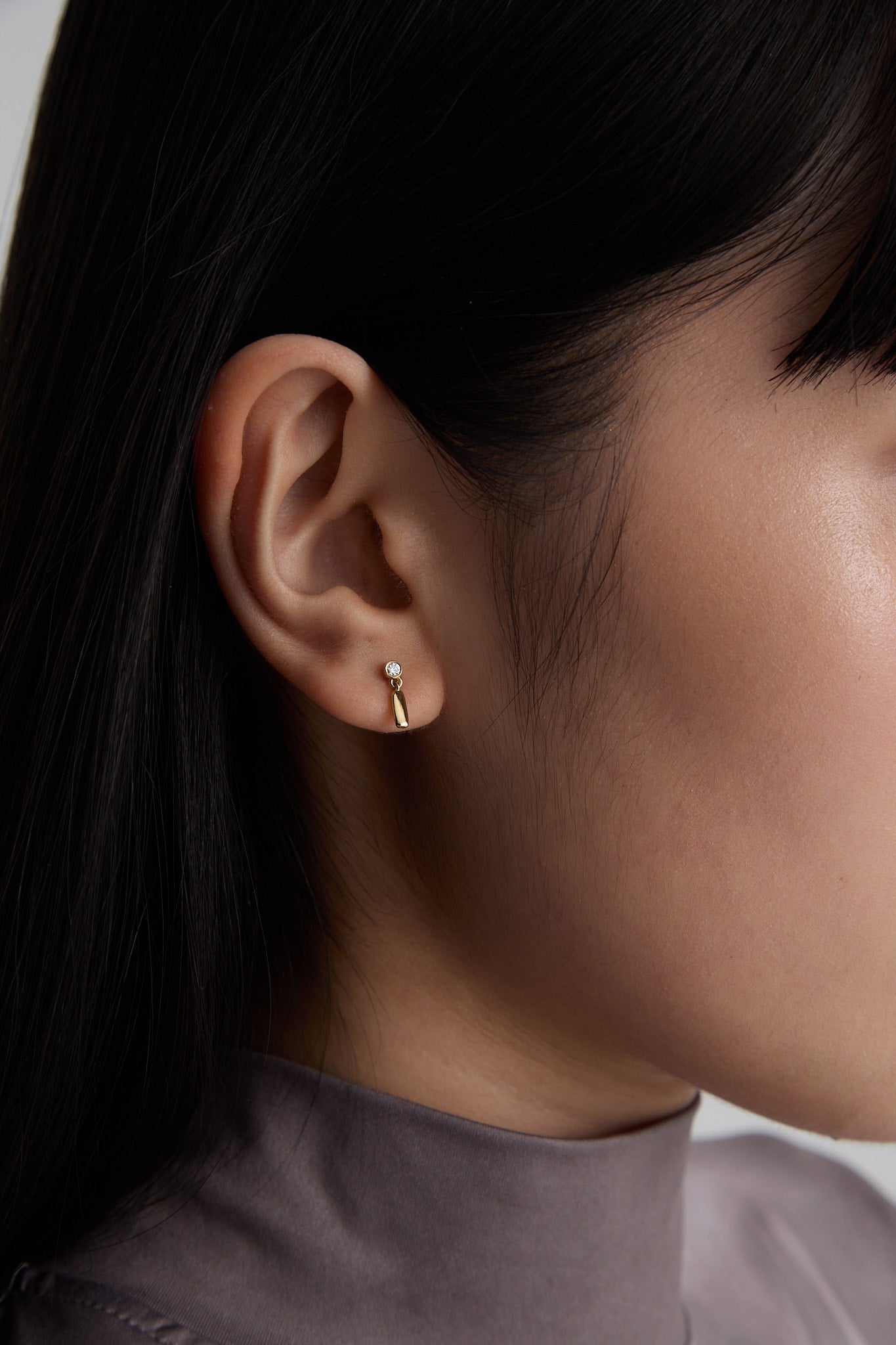 Kolczyki złote Cube N°8 - BELLER: Official Online Store & Luxury Jewelry Atelier