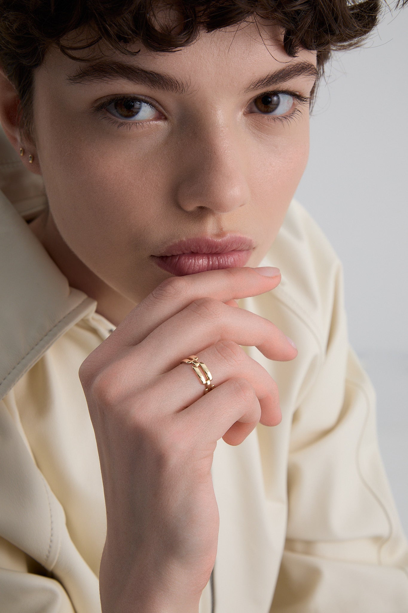 Pierścionek złoty Cube N°13 - BELLER: Official Online Store & Luxury Jewelry Atelier