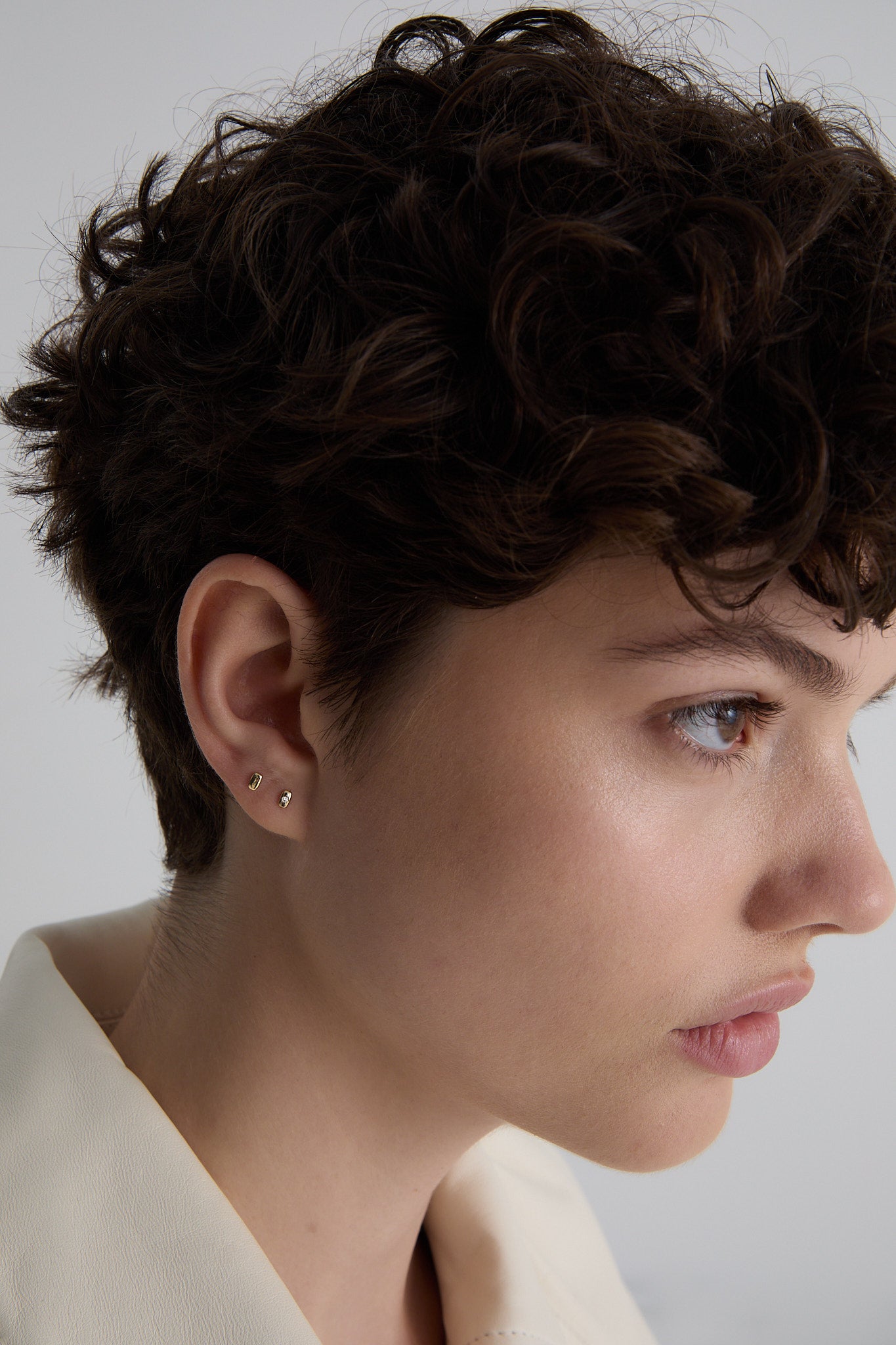 Kolczyki złote Cube N°5 - BELLER: Official Online Store & Luxury Jewelry Atelier