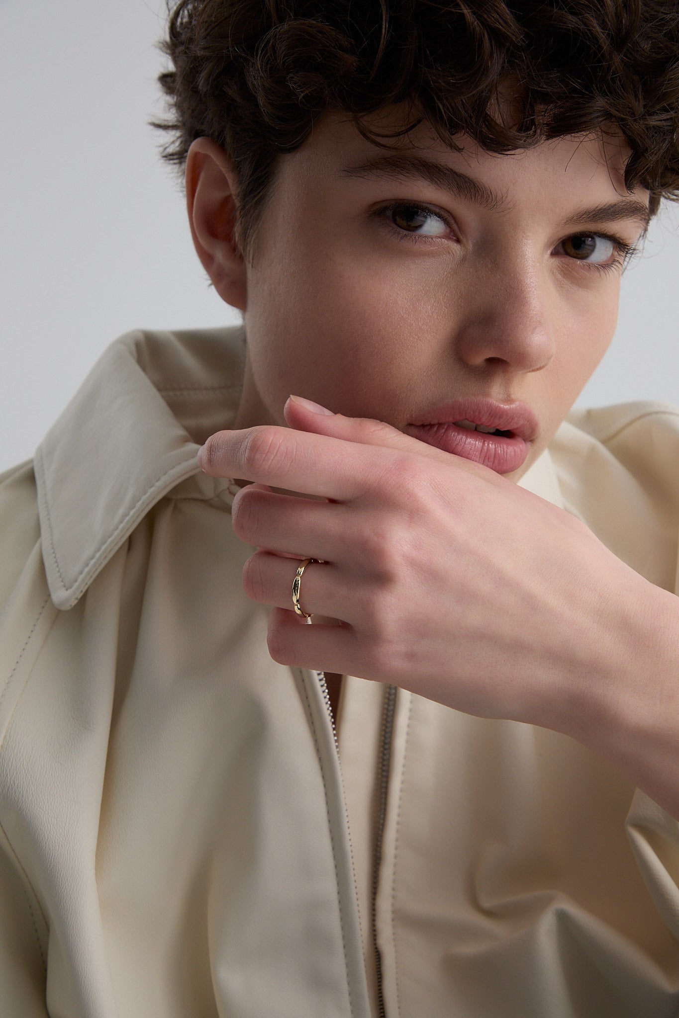 Pierścionek złoty Cube N°2 - BELLER: Official Online Store & Luxury Jewelry Atelier