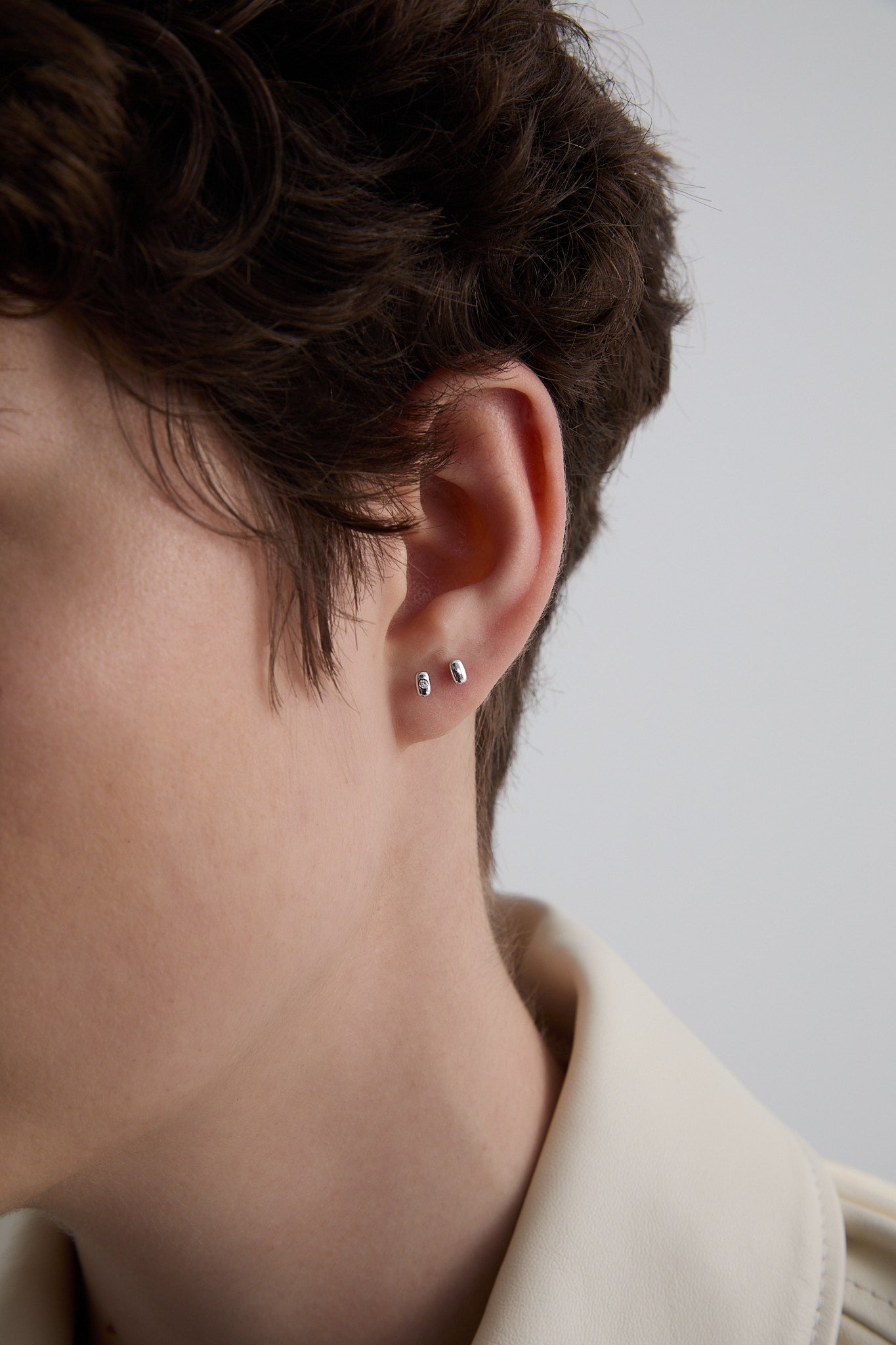 Kolczyki srebrne Cube N°5 - BELLER: Official Online Store & Luxury Jewelry Atelier