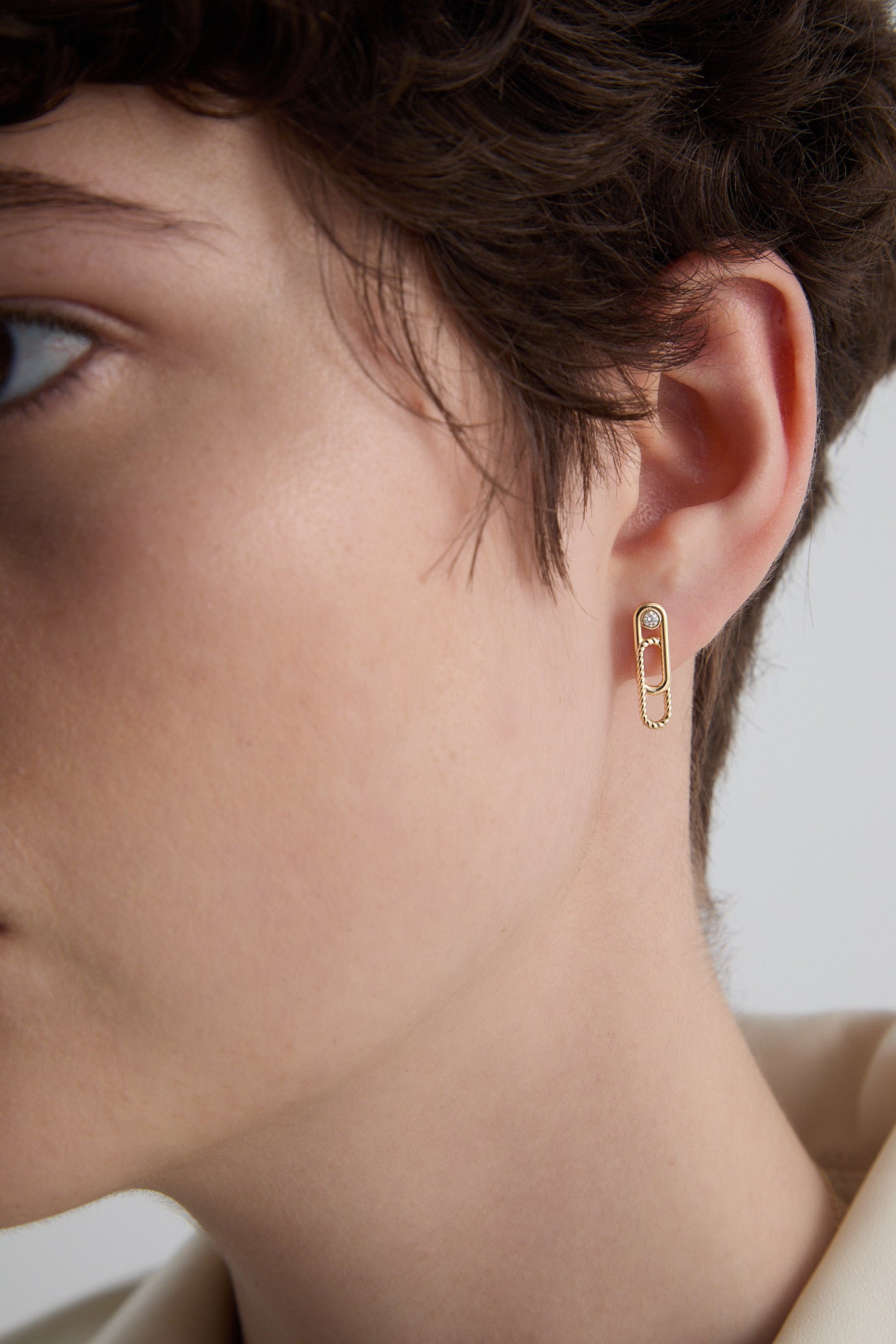 Kolczyki złote Elements N°2 - BELLER: Official Online Store & Luxury Jewelry Atelier