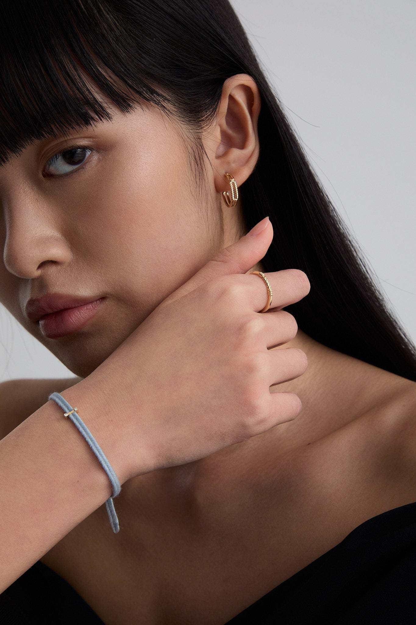Bransoletka złota na sznurku Serenity N°4 - BELLER: Official Online Store & Luxury Jewelry Atelier
