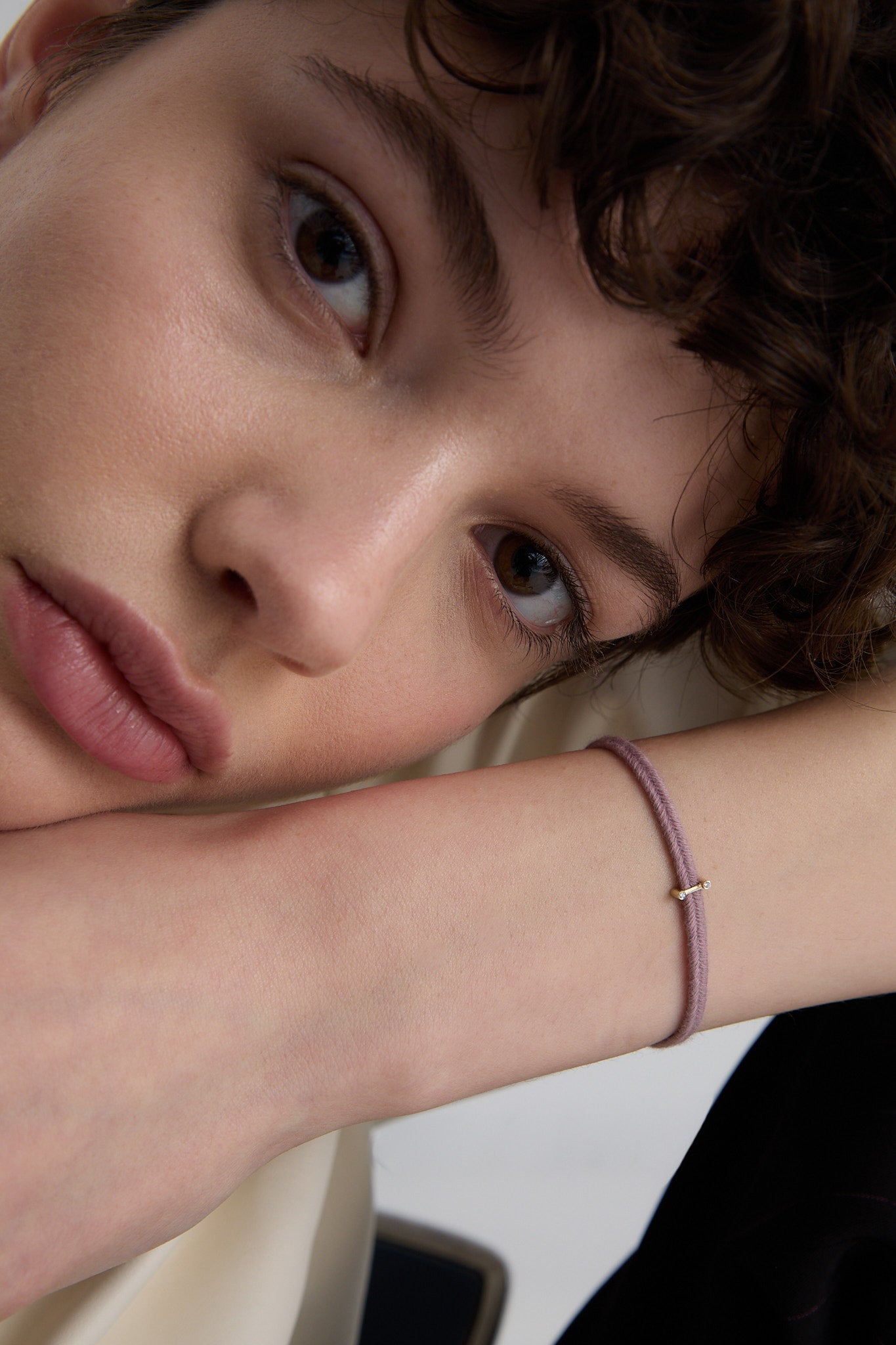 Bransoletka złota na sznurku Serenity N°6 - BELLER: Official Online Store & Luxury Jewelry Atelier