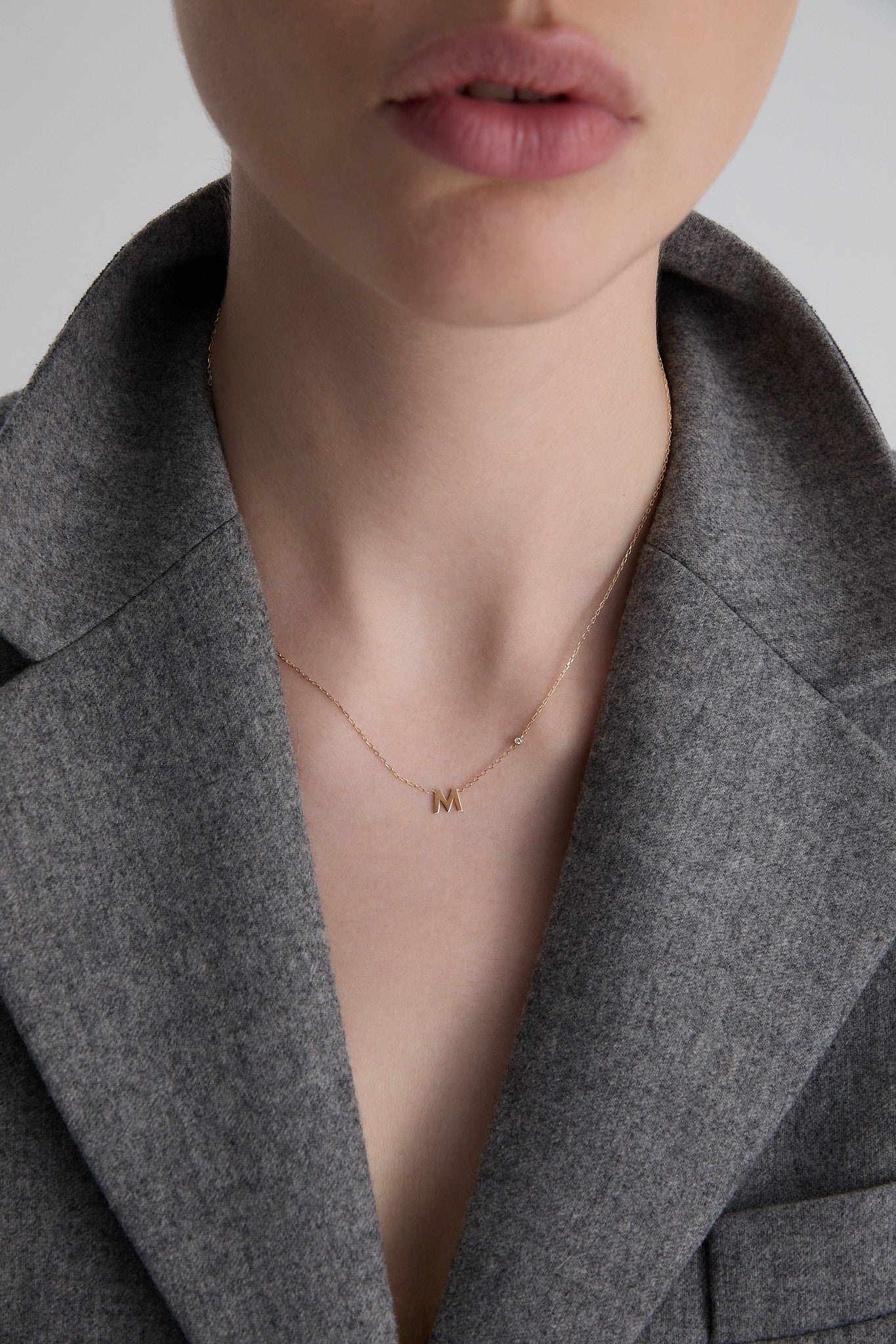 Naszyjnik złoty Minimal N°7 - BELLER: Official Online Store & Luxury Jewelry Atelier