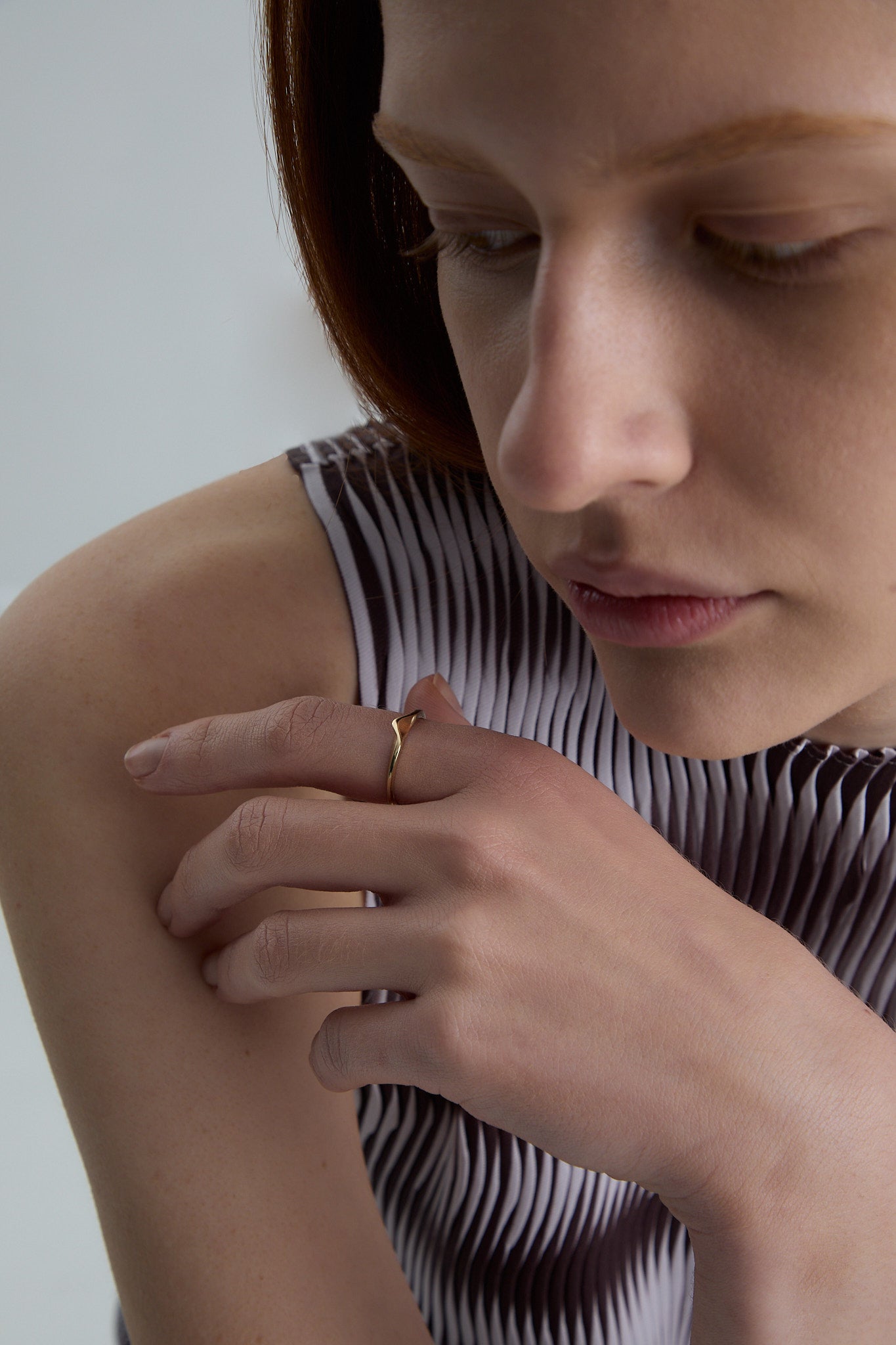 Pierścionek złoty On the edge N°6 - BELLER: Official Online Store & Luxury Jewelry Atelier