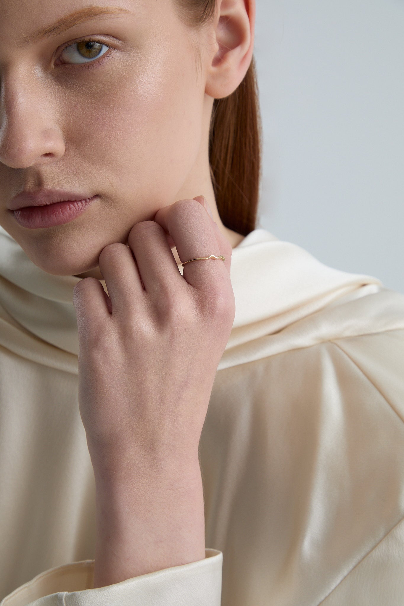 Pierścionek złoty On the edge N°8 - BELLER: Official Online Store & Luxury Jewelry Atelier