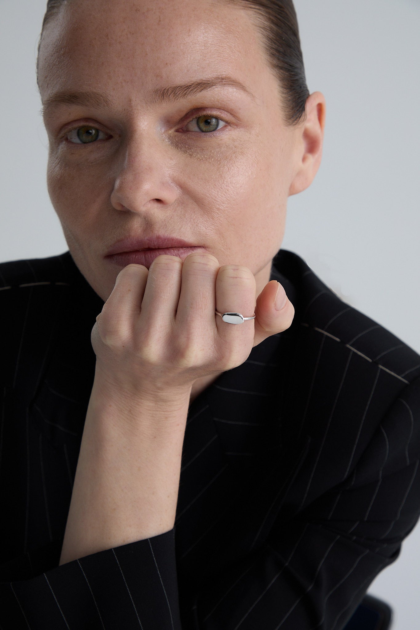 Pierścionek srebrny Pearl N°7 - BELLER: Official Online Store & Luxury Jewelry Atelier