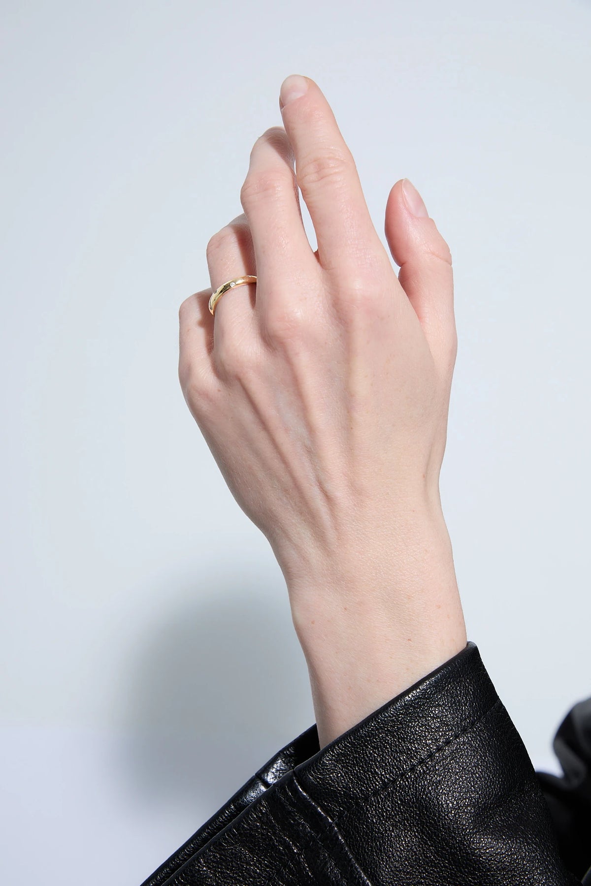 Obrączka złota z brylantami D-E VVS1 Soulmate N°2