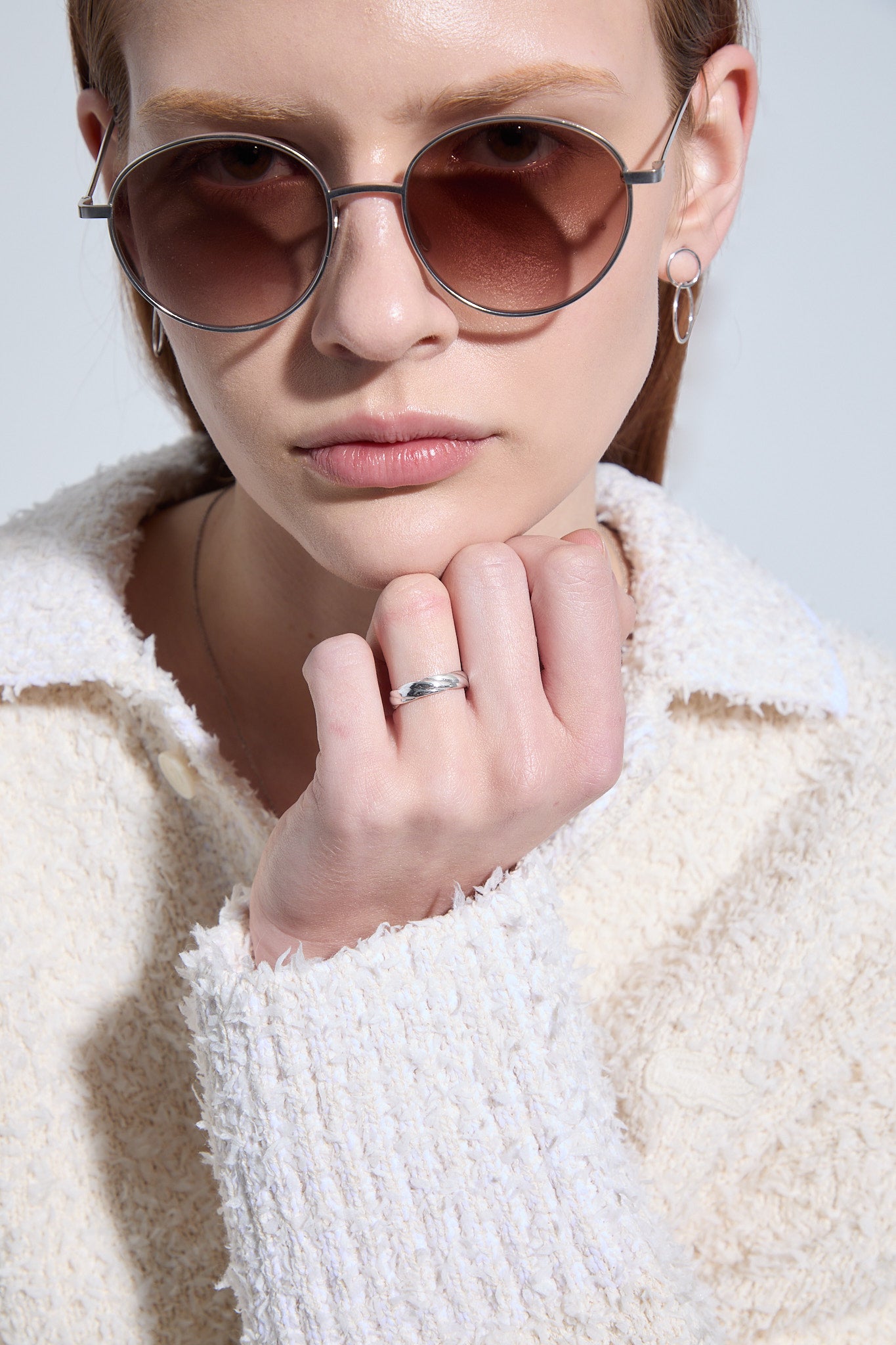 Pierścionek srebrny Twirl N°3 - BELLER: Official Online Store & Luxury Jewelry Atelier