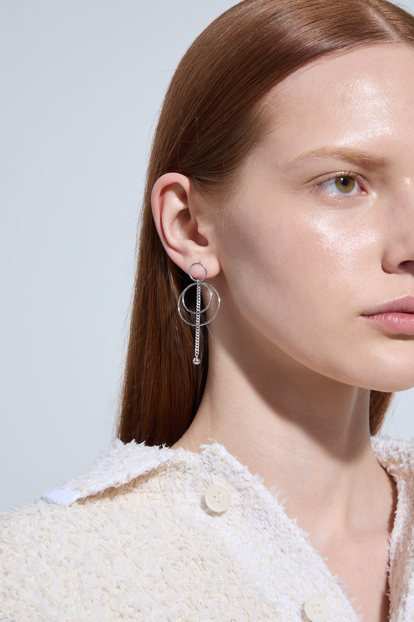 Kolczyki srebrne Round N°4 - BELLER: Official Online Store & Luxury Jewelry Atelier