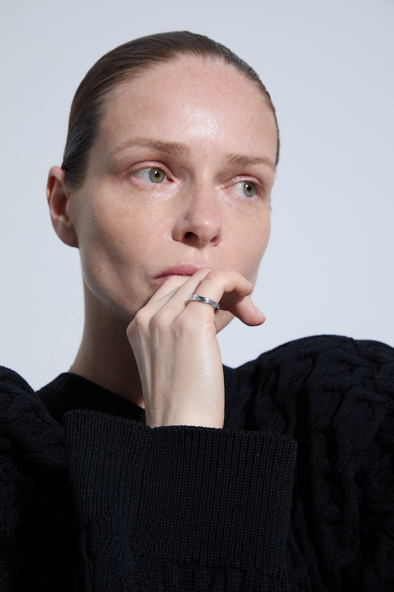 Pierścionek srebrny Twirl N°2 - BELLER: Official Online Store & Luxury Jewelry Atelier