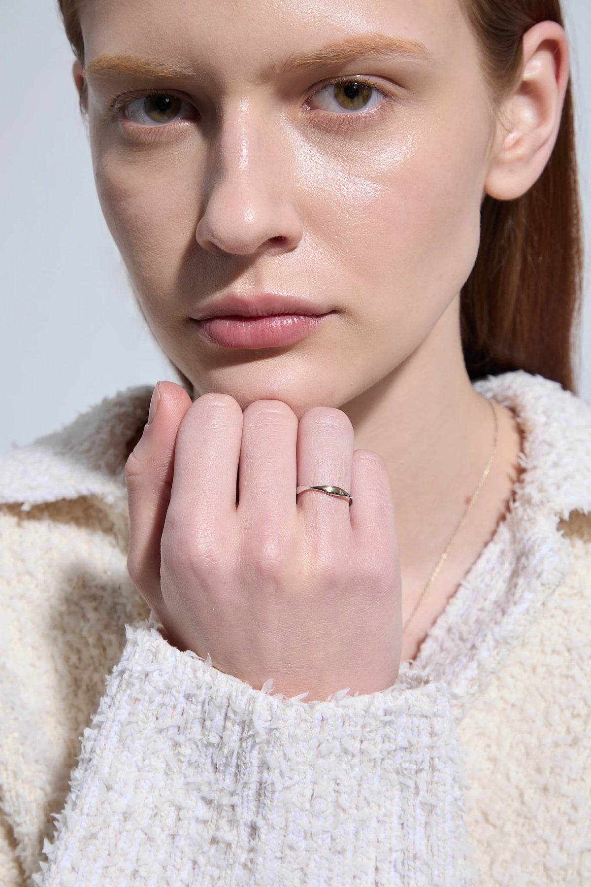 Gold ring Twirl N°5