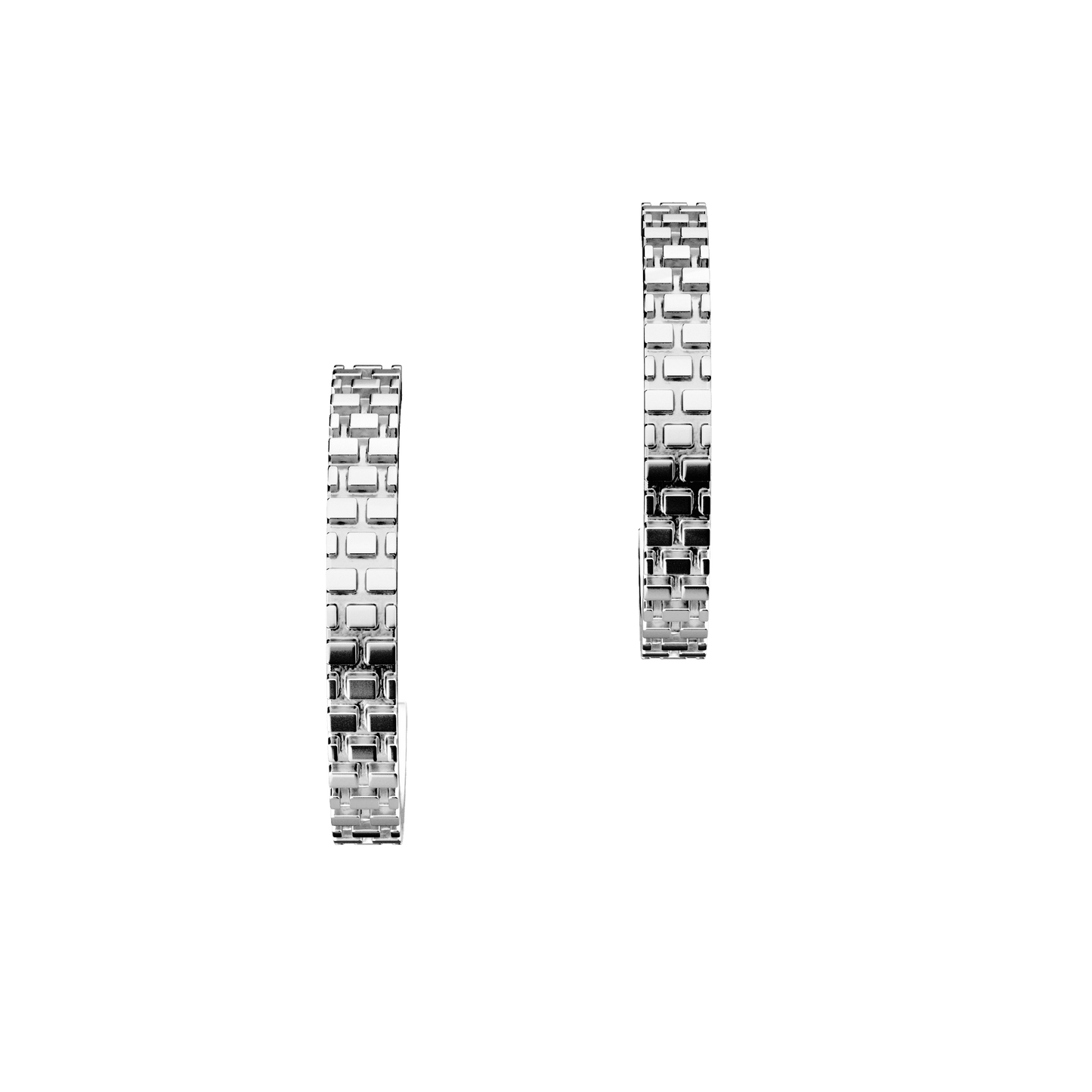 Kolczyki srebrne Barbakan N°1 - BELLER: Official Online Store & Luxury Jewelry Atelier