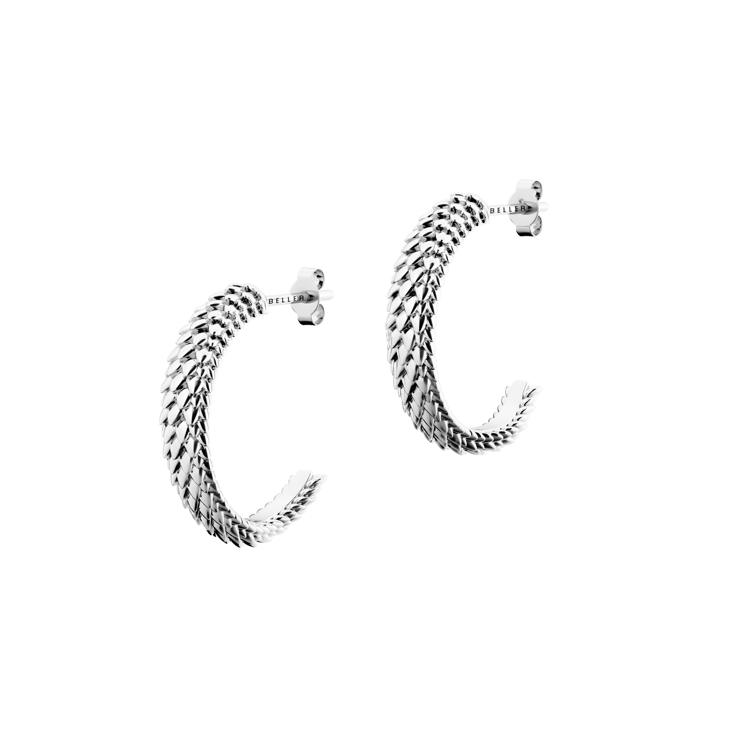 Kolczyki srebrne Smok Wawelski N°1 - BELLER: Official Online Store & Luxury Jewelry Atelier