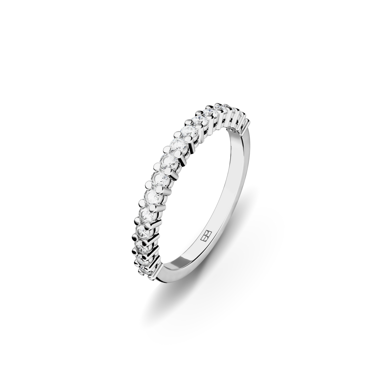 Złota obrączka BELLER Bridal N°4, złoto 585/750, ręcznie robiona biżuteria z naturalnymi brylantami