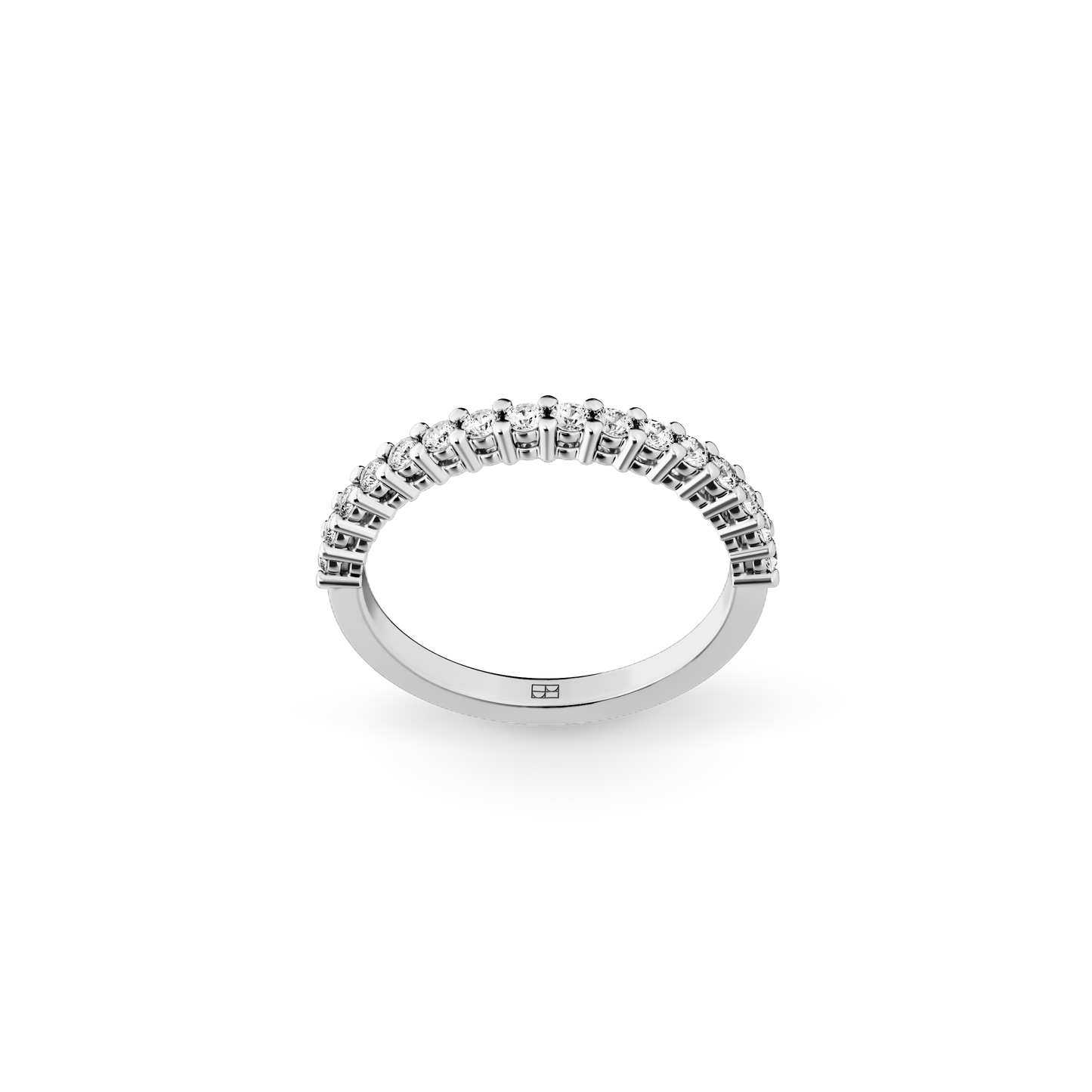 Złota obrączka BELLER Bridal N°4, złoto 585/750, ręcznie robiona biżuteria z naturalnymi brylantami, ujęcie 3