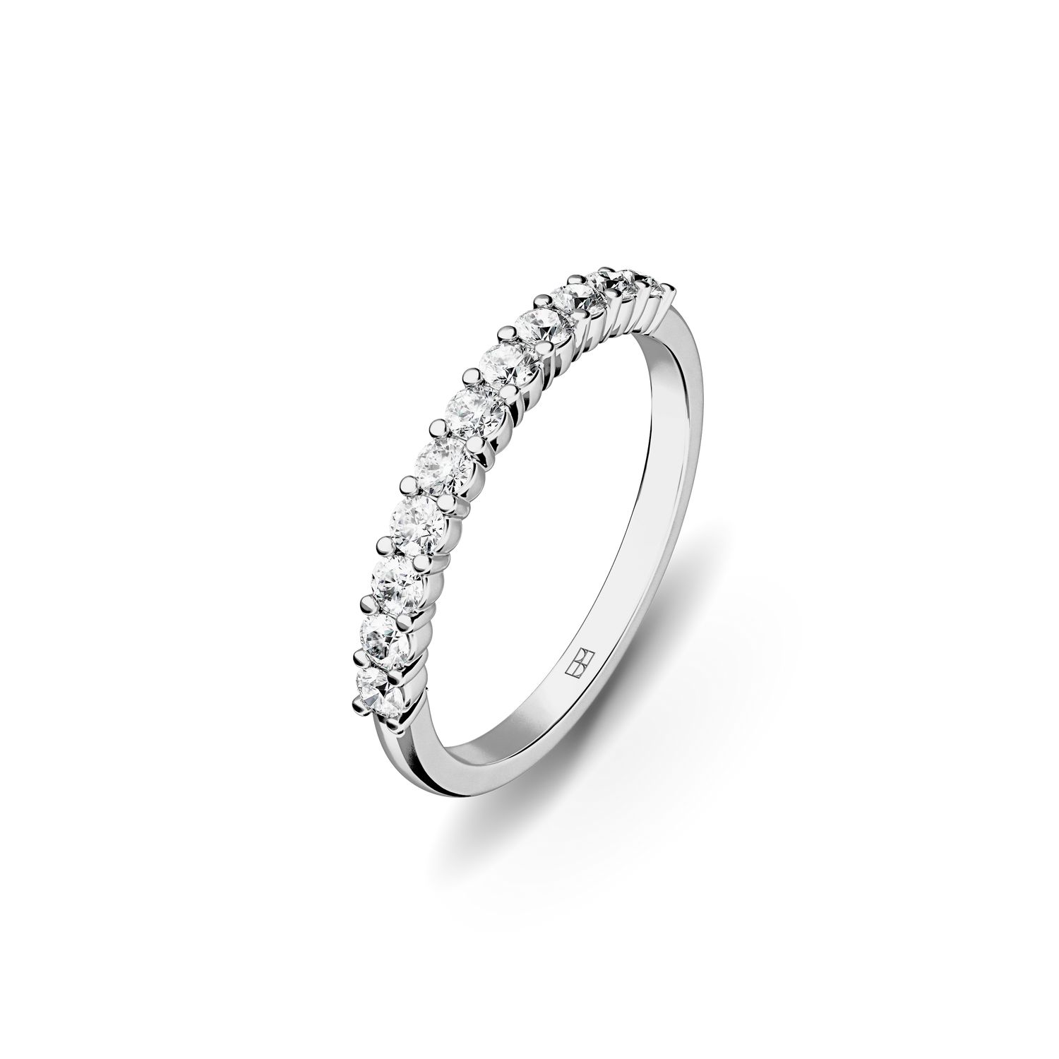 Złota obrączka BELLER Bridal N°5, złoto 585/750, ręcznie robiona biżuteria z naturalnymi brylantami