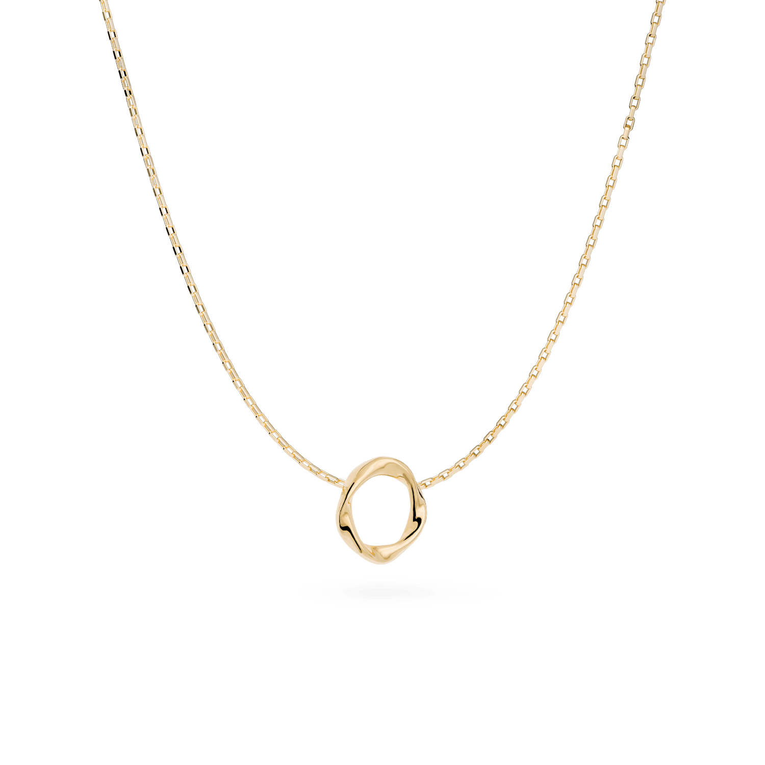 Naszyjnik złoty Twirl N°3 - BELLER: Official Online Store & Luxury Jewelry Atelier