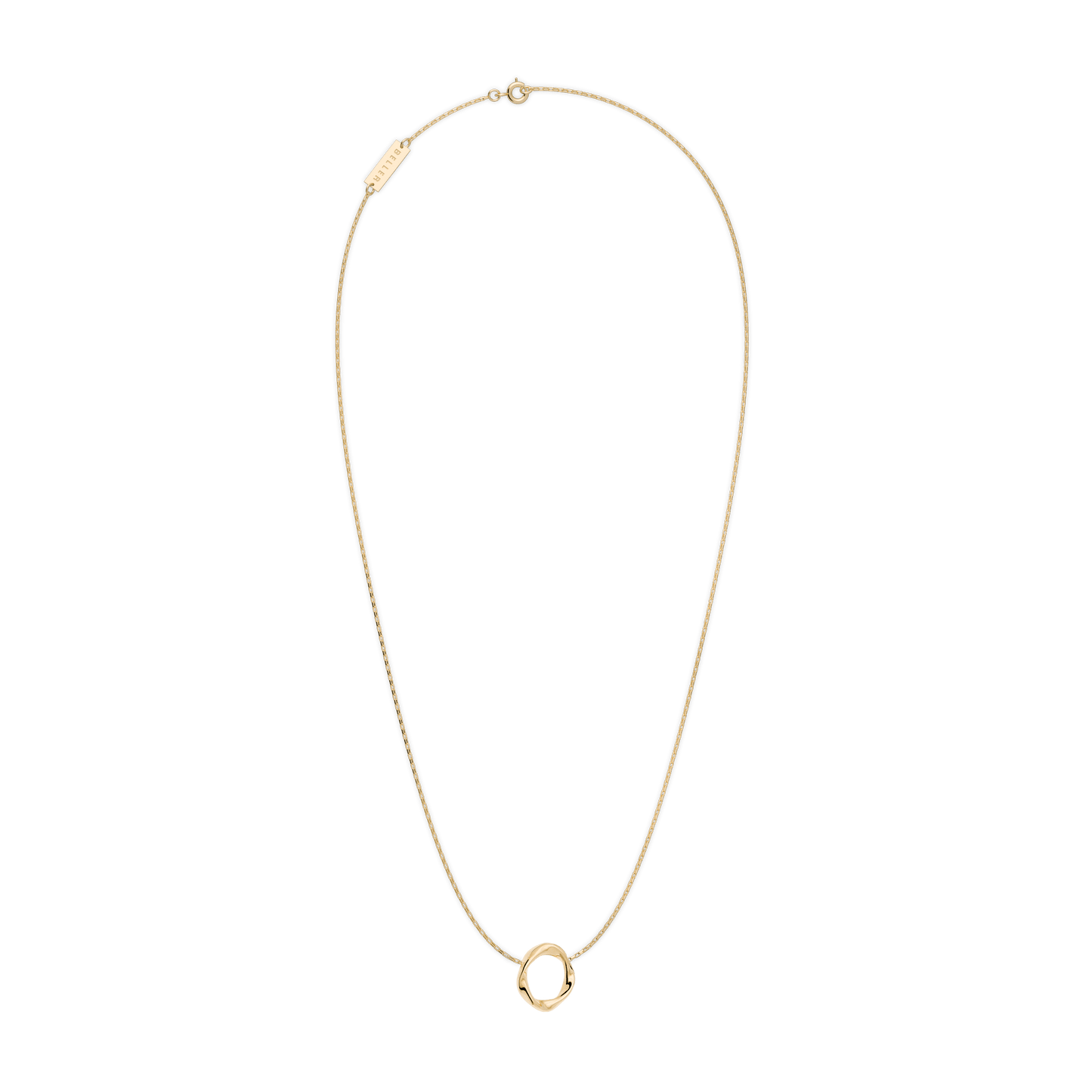 Naszyjnik złoty Twirl N°3 - BELLER: Official Online Store & Luxury Jewelry Atelier