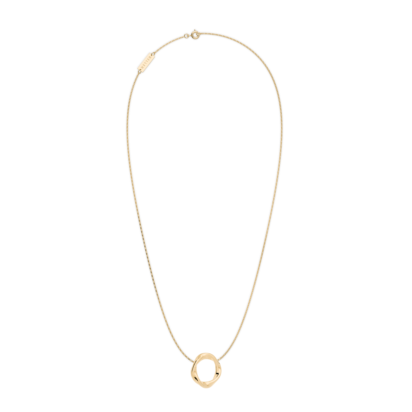 Naszyjnik złoty Twirl N°4 - BELLER: Official Online Store & Luxury Jewelry Atelier