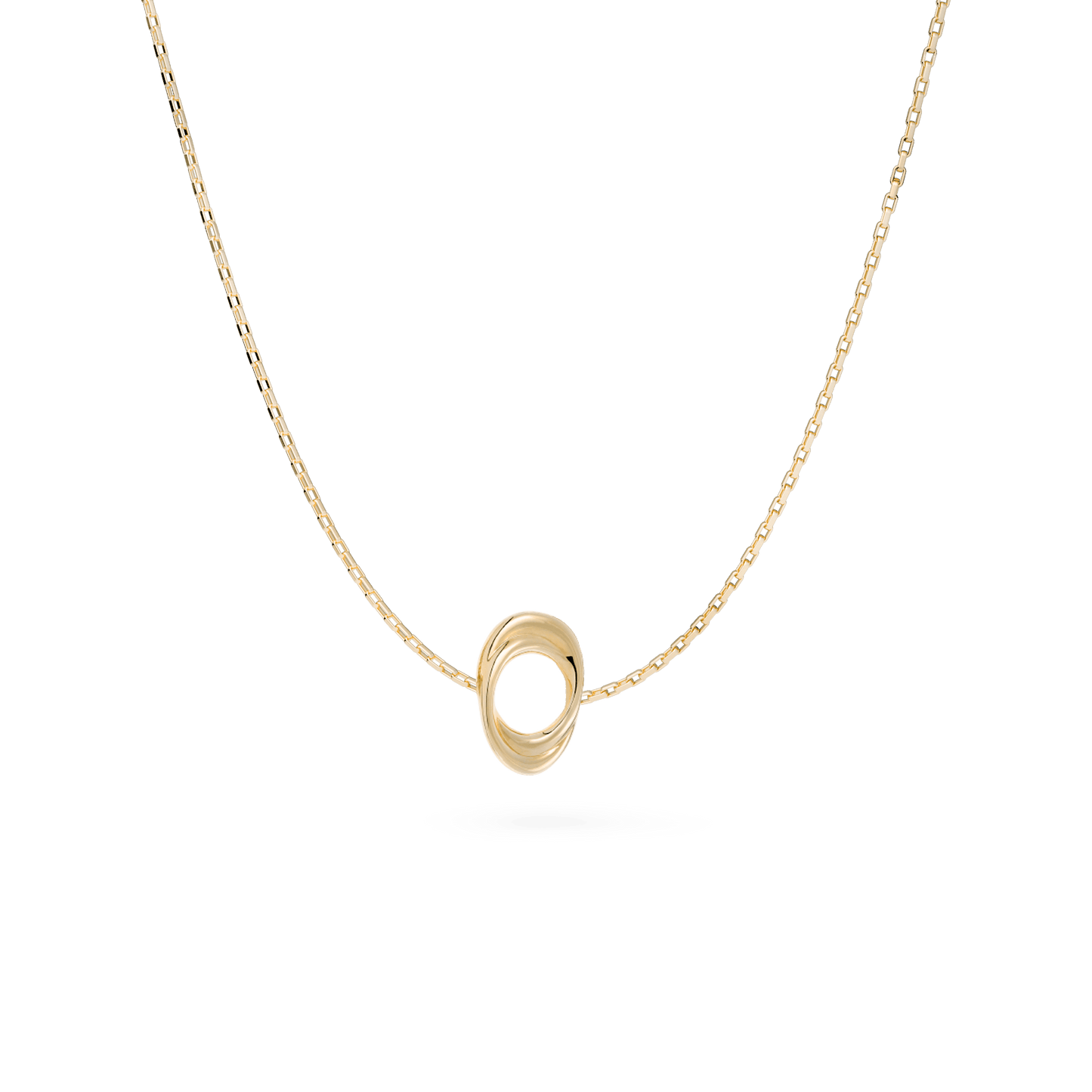 Naszyjnik złoty Twirl N°1 - BELLER: Official Online Store & Luxury Jewelry Atelier