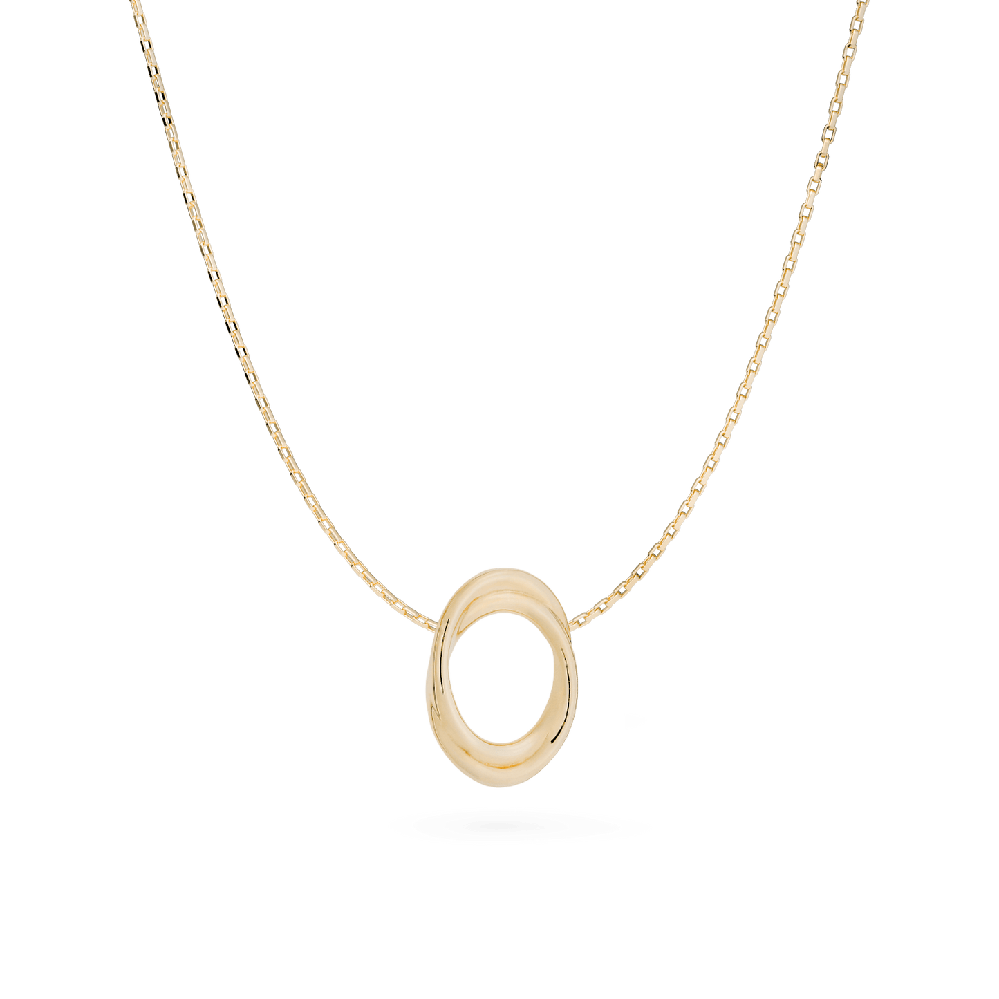 Naszyjnik złoty Twirl N°2 - BELLER: Official Online Store & Luxury Jewelry Atelier