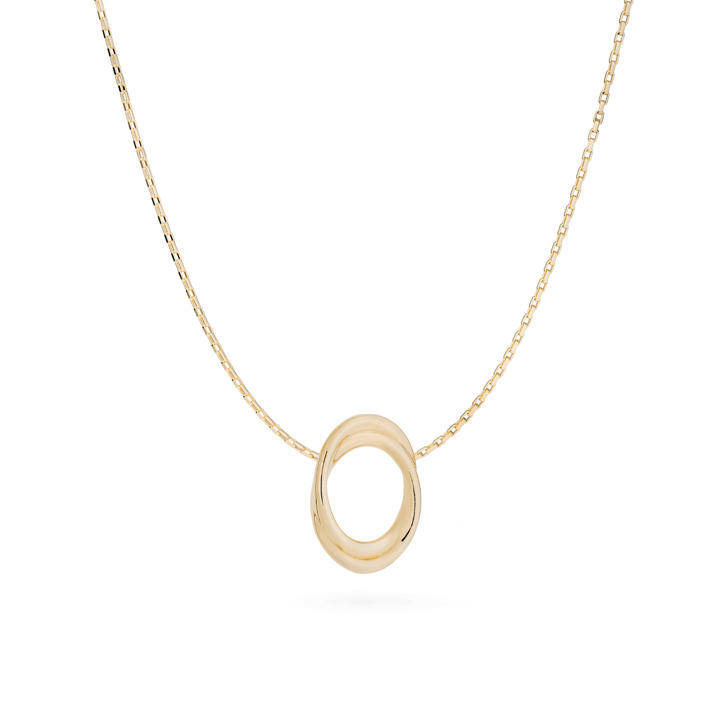 Naszyjnik złoty Twirl N°2 - BELLER: Official Online Store & Luxury Jewelry Atelier
